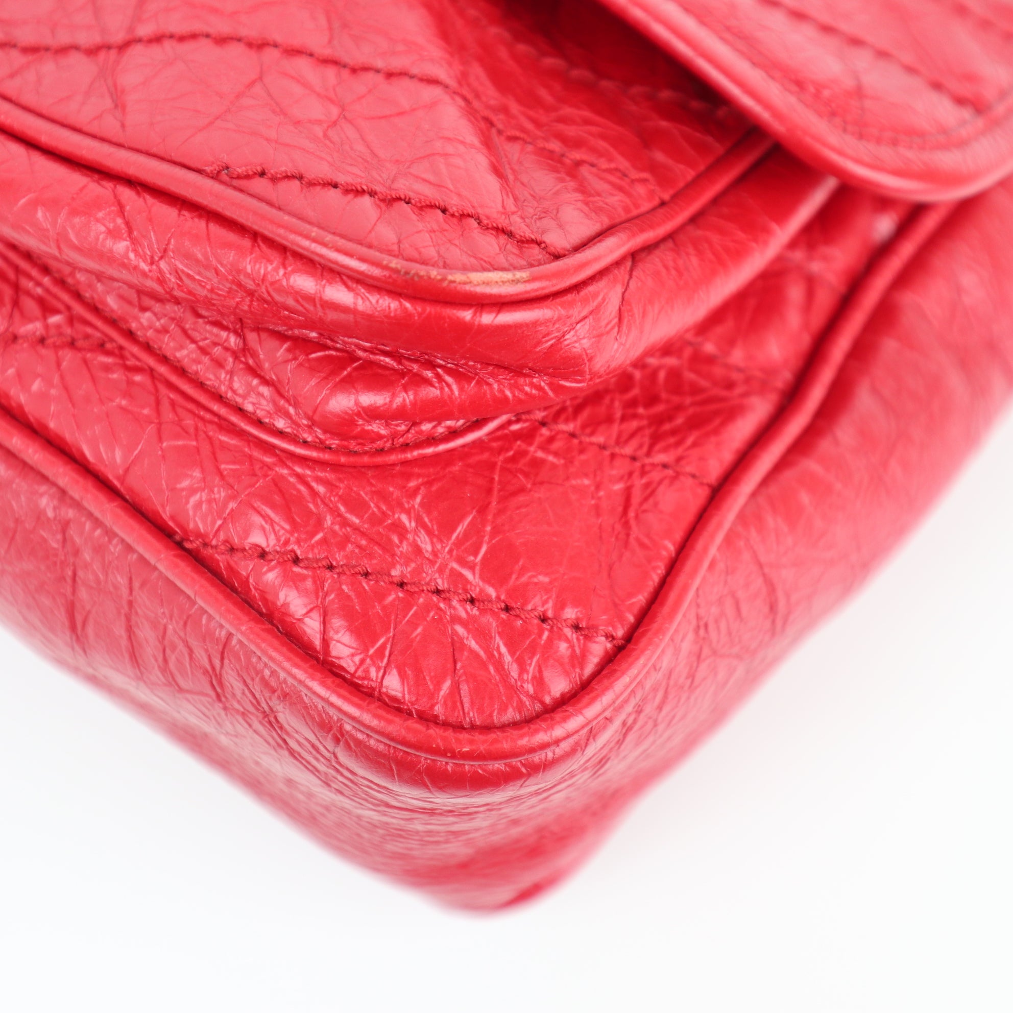Saint Laurent Niki Medium Crinkled Vintage Leather Shoulder Bag C1768 | Pre-Owned Very Good Leather
