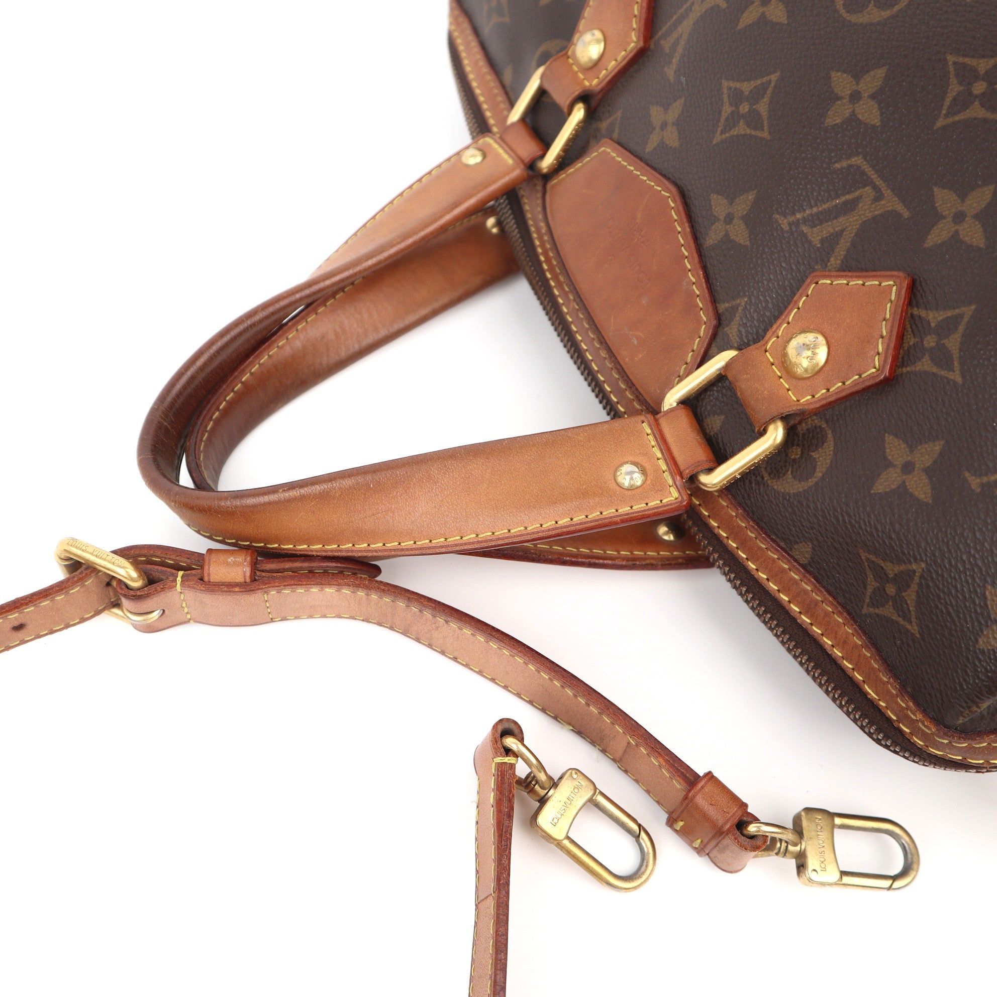 C1157 Louis Vuitton Retiro Shoulder Handbag Monogram Canvas Leather-Pre Owned