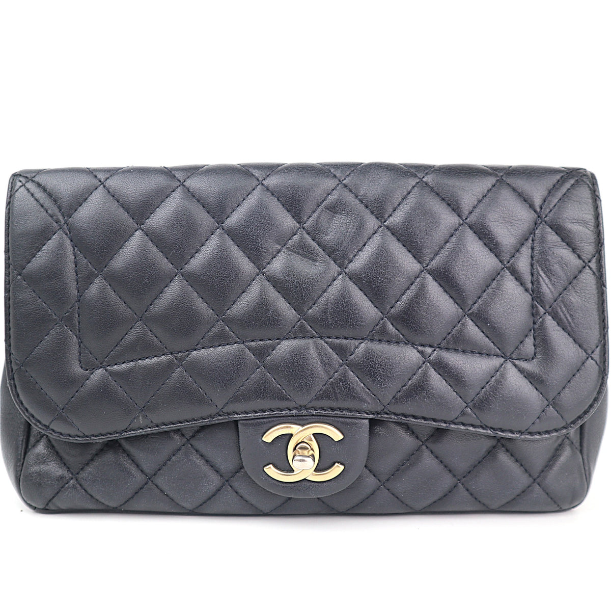 C2604 Chanel Shoulder Bag Mademoiselle Chic Flap Bag Medium | Pre-Owned Very Good