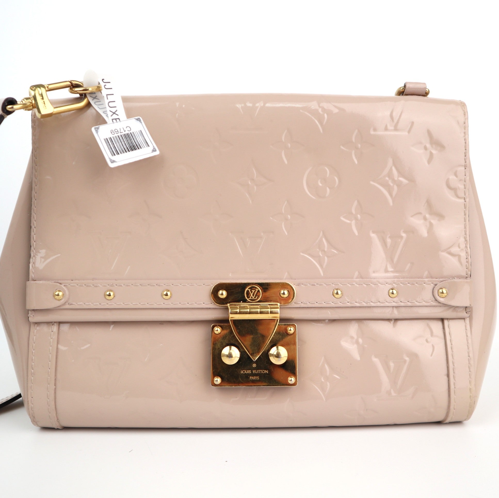 Louis Vuitton Dune Vernis Venice Bag Shoulder Bag C1769 | Pre-Owned Very Good Beige Leather, Patent leather