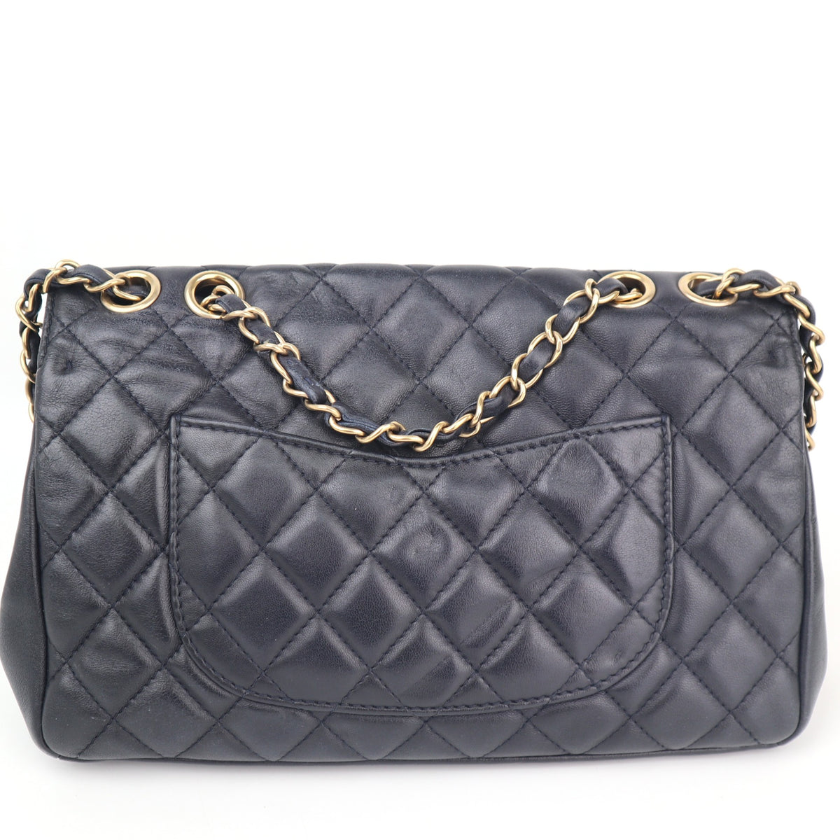 C2604 Chanel Shoulder Bag Mademoiselle Chic Flap Bag Medium | Pre-Owned Very Good