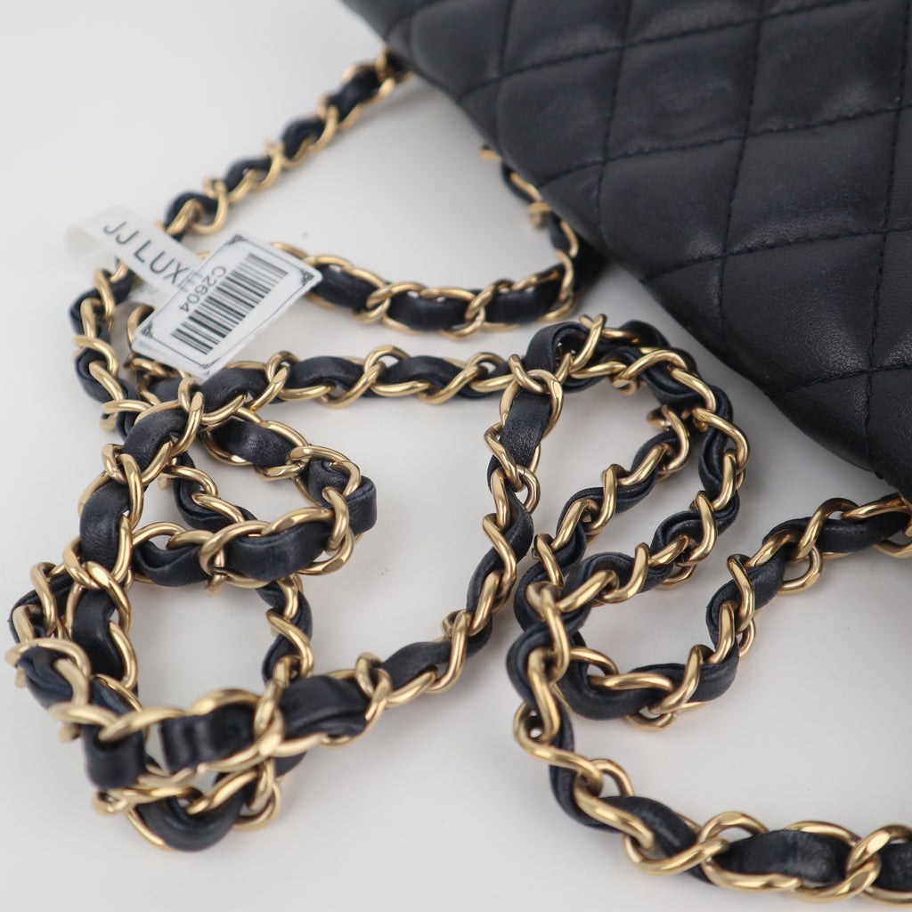 C2604 Chanel Shoulder Bag Mademoiselle Chic Flap Bag Medium | Pre-Owned Very Good