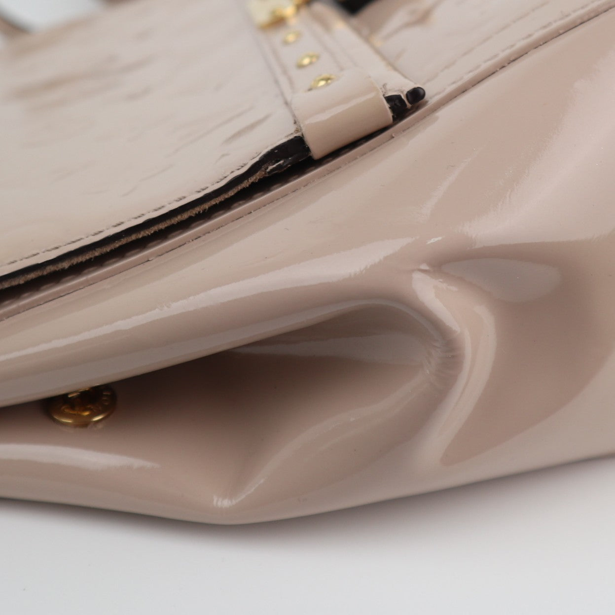 Louis Vuitton Dune Vernis Venice Bag Shoulder Bag C1769 | Pre-Owned Very Good Beige Leather, Patent leather