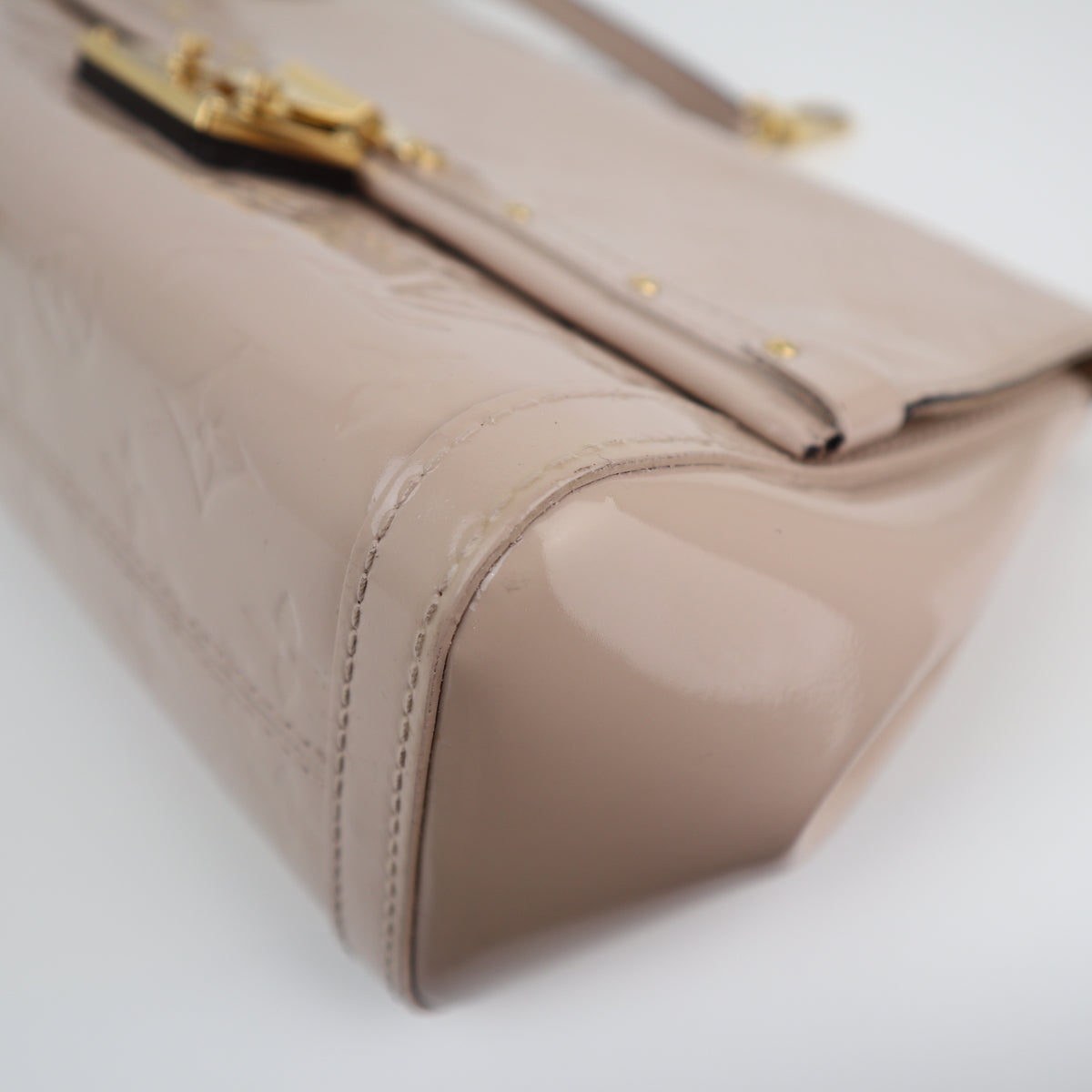 Louis Vuitton Dune Vernis Venice Bag Shoulder Bag C1769 | Pre-Owned Very Good Beige Leather, Patent leather