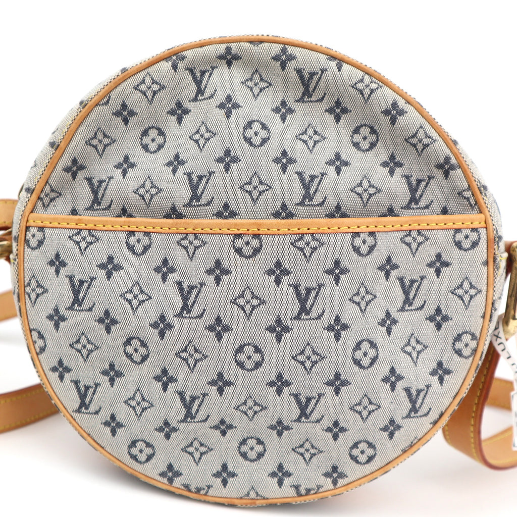 C2605 Louis Vuitton Crossbody Bag Monogram Mini Lin Jeanne | Pre-Owned Very Good Brown Monogram Canvas, Textile canvas