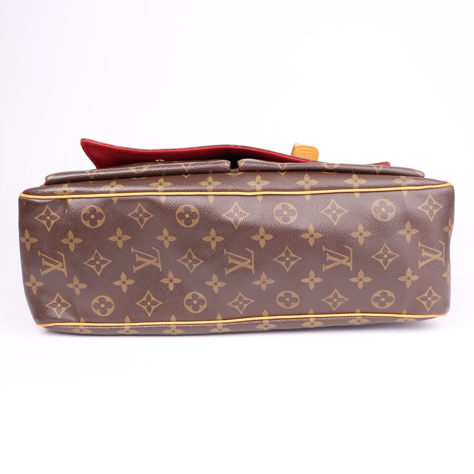 J1273-Louis Vuitton Monogram Multiplicite Tote Bag Brown- Pre Owned
