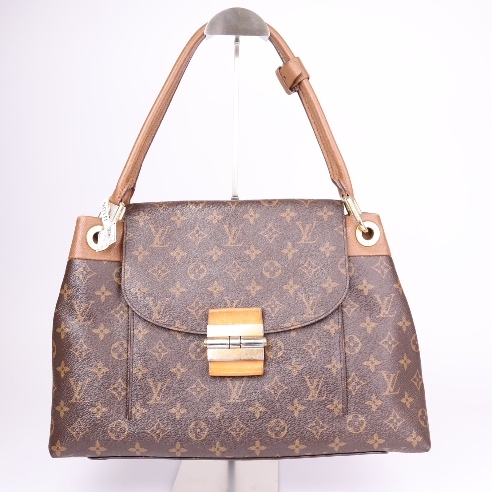 J1272-LOUIS VUITTON Camel Monogram Canvas Olympe Bag- Pre Owned