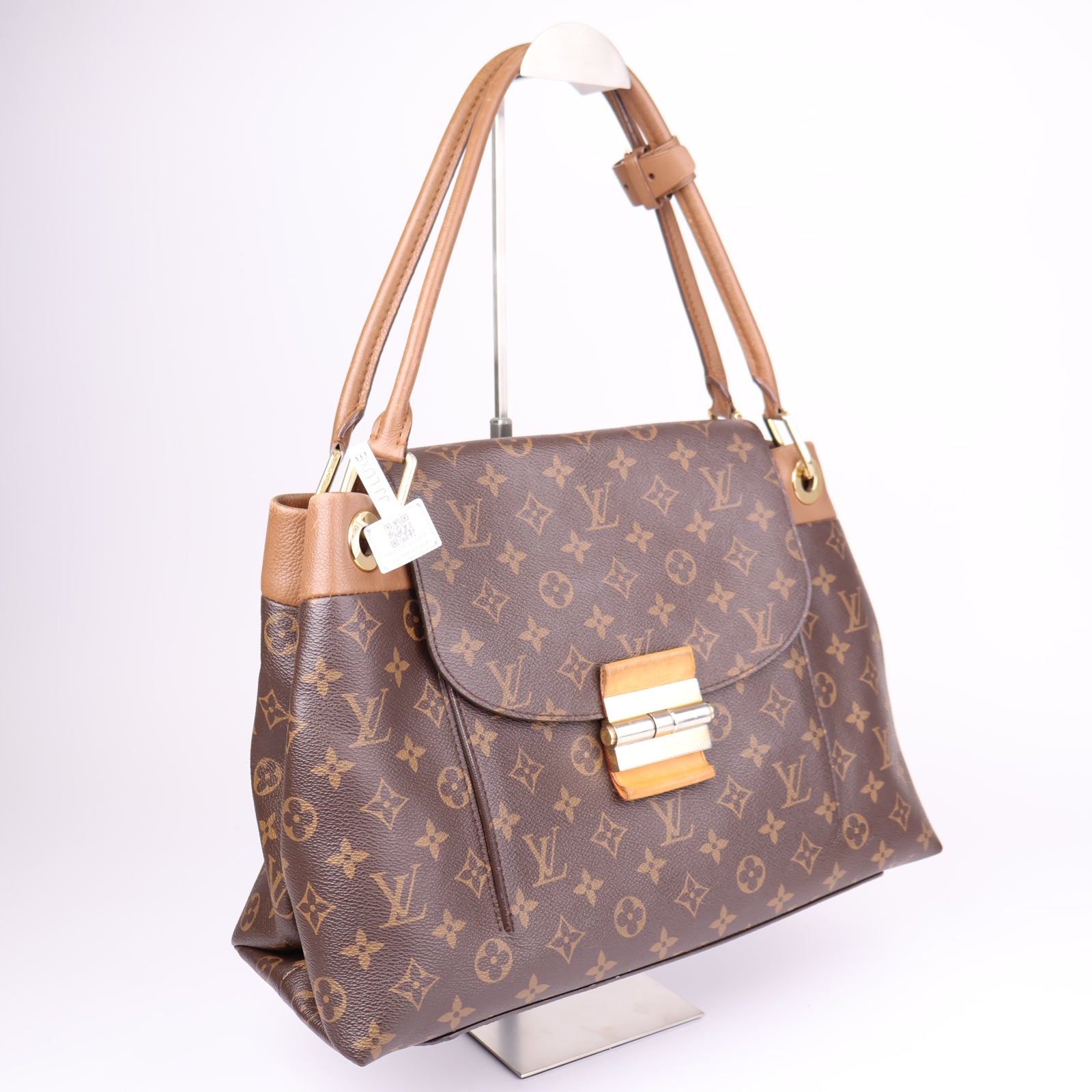 J1272-LOUIS VUITTON Camel Monogram Canvas Olympe Bag- Pre Owned