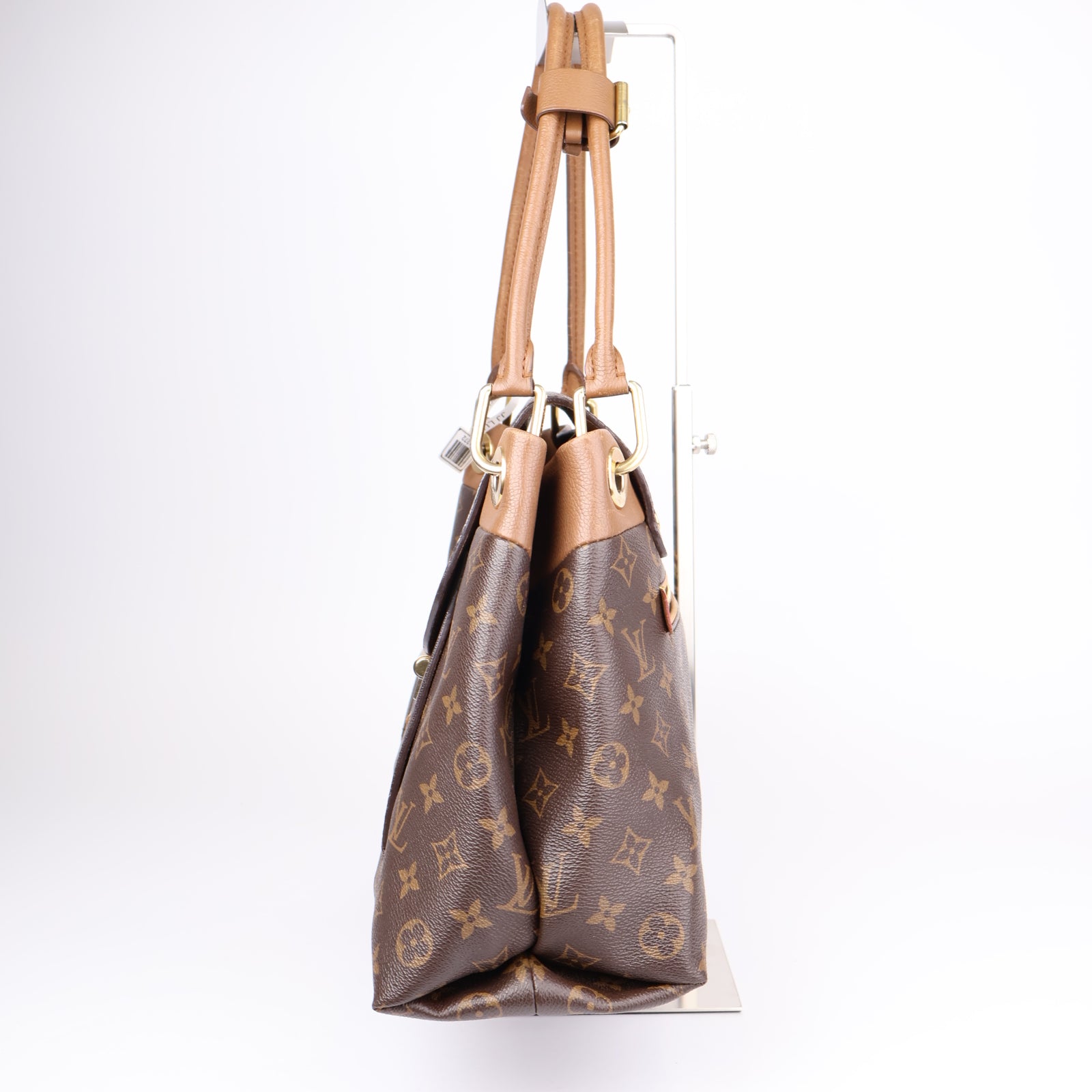 J1272-LOUIS VUITTON Camel Monogram Canvas Olympe Bag- Pre Owned