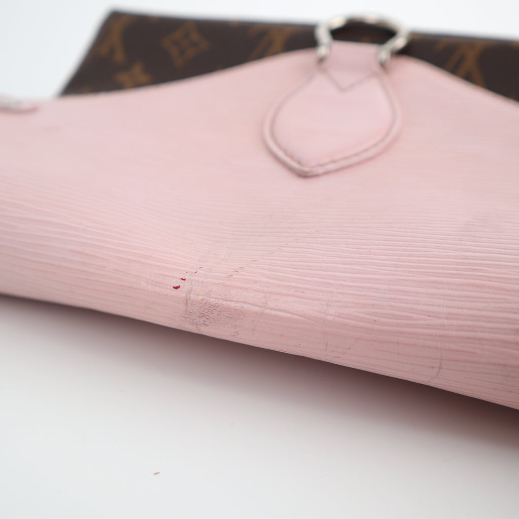 Louis Vuitton Monogram Rose Ballerine Epi Saint Michel Shoulder Bag C1771 | Pre-Owned Very Good Pink Monogram Canvas, Leather