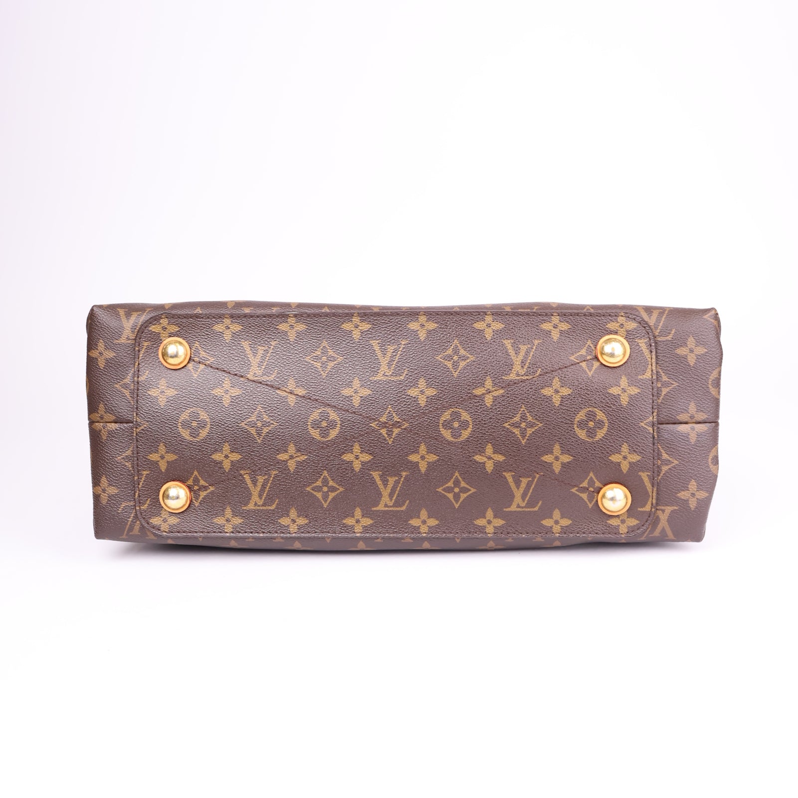 J1272-LOUIS VUITTON Camel Monogram Canvas Olympe Bag- Pre Owned