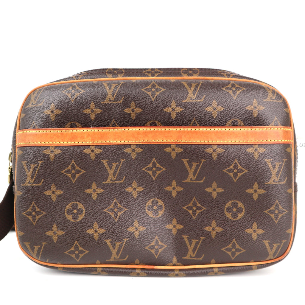 Louis Vuitton Monogram Canvas Reporter PM Shoulder Bag C1775 | Pre-Owned Very Good Brown Monogram Canvas