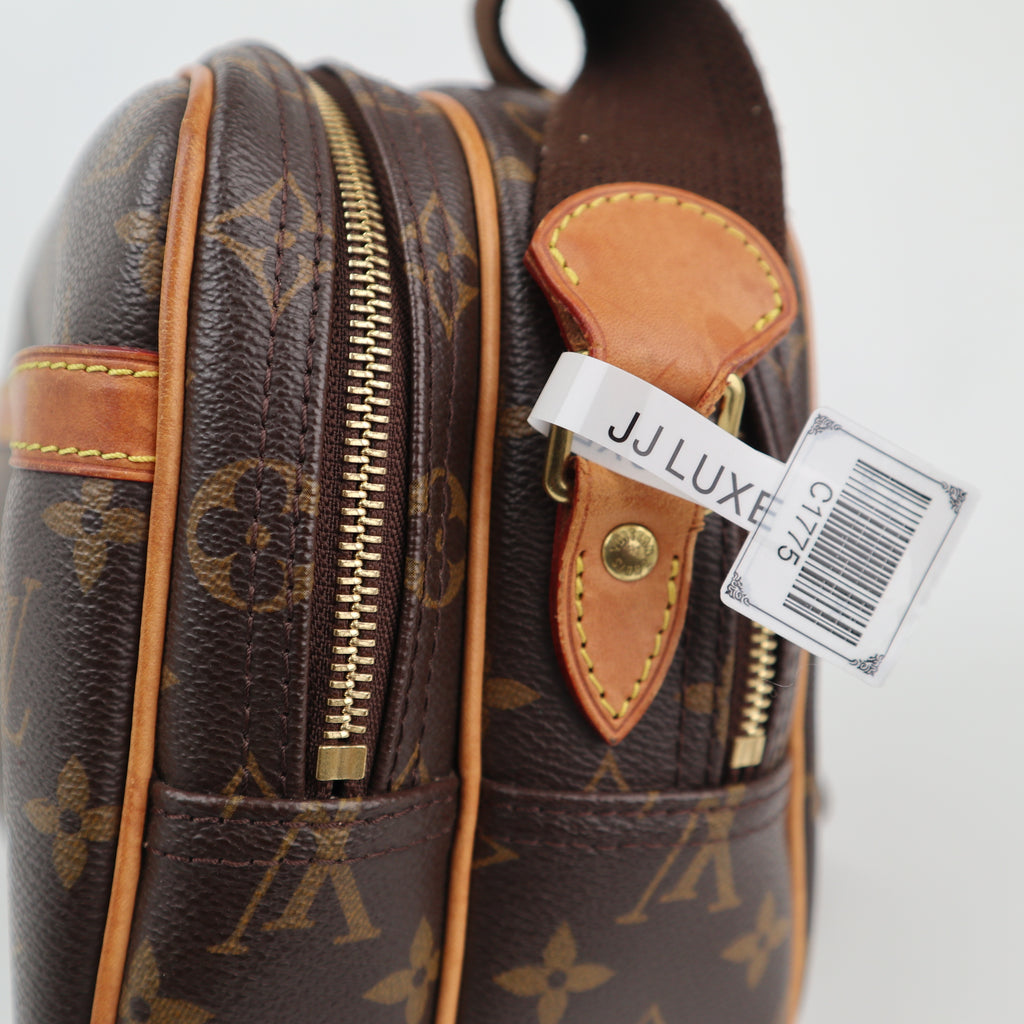 Louis Vuitton Monogram Canvas Reporter PM Shoulder Bag C1775 | Pre-Owned Very Good Brown Monogram Canvas