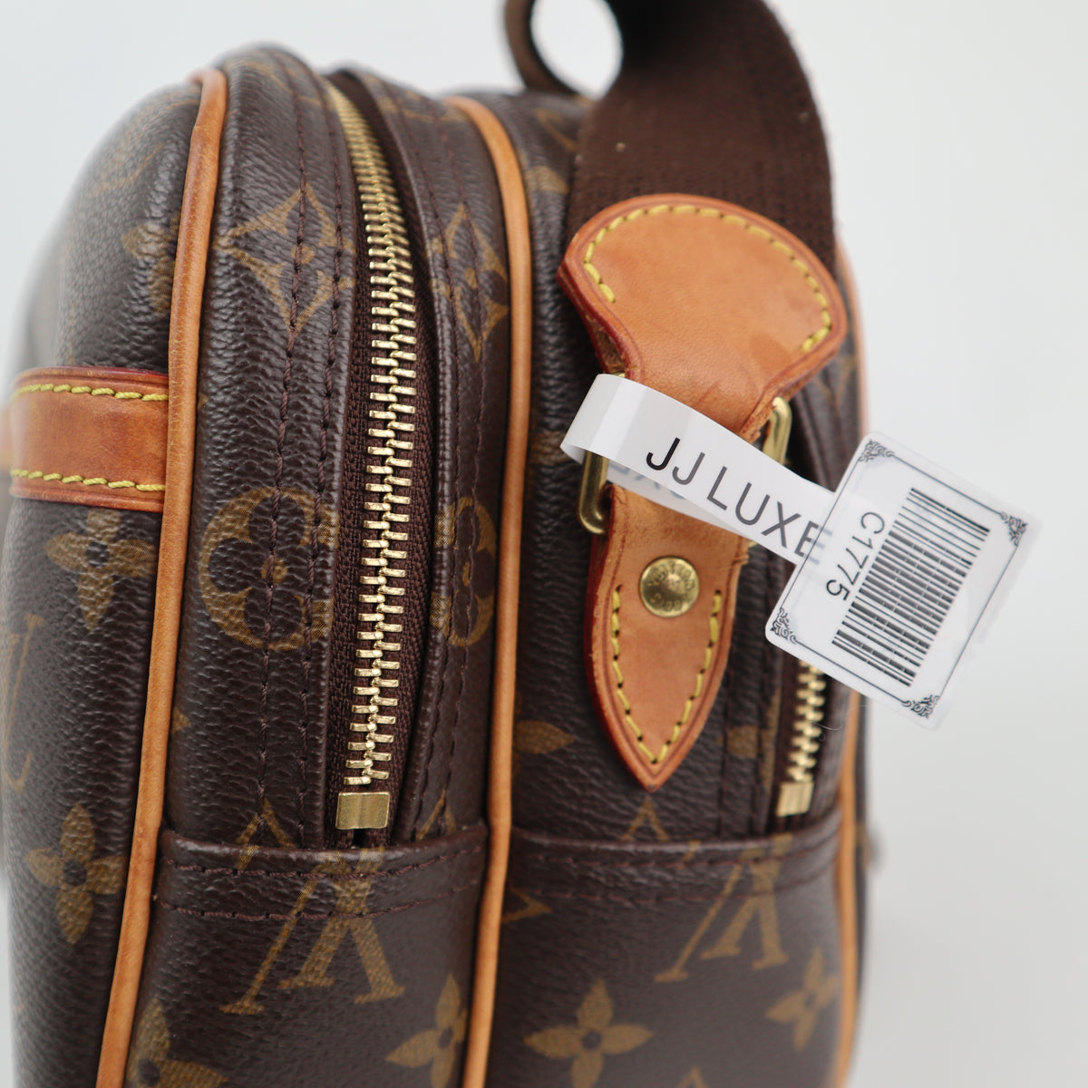 Louis Vuitton Monogram Canvas Reporter PM Shoulder Bag C1775 | Pre-Owned Very Good Brown Monogram Canvas