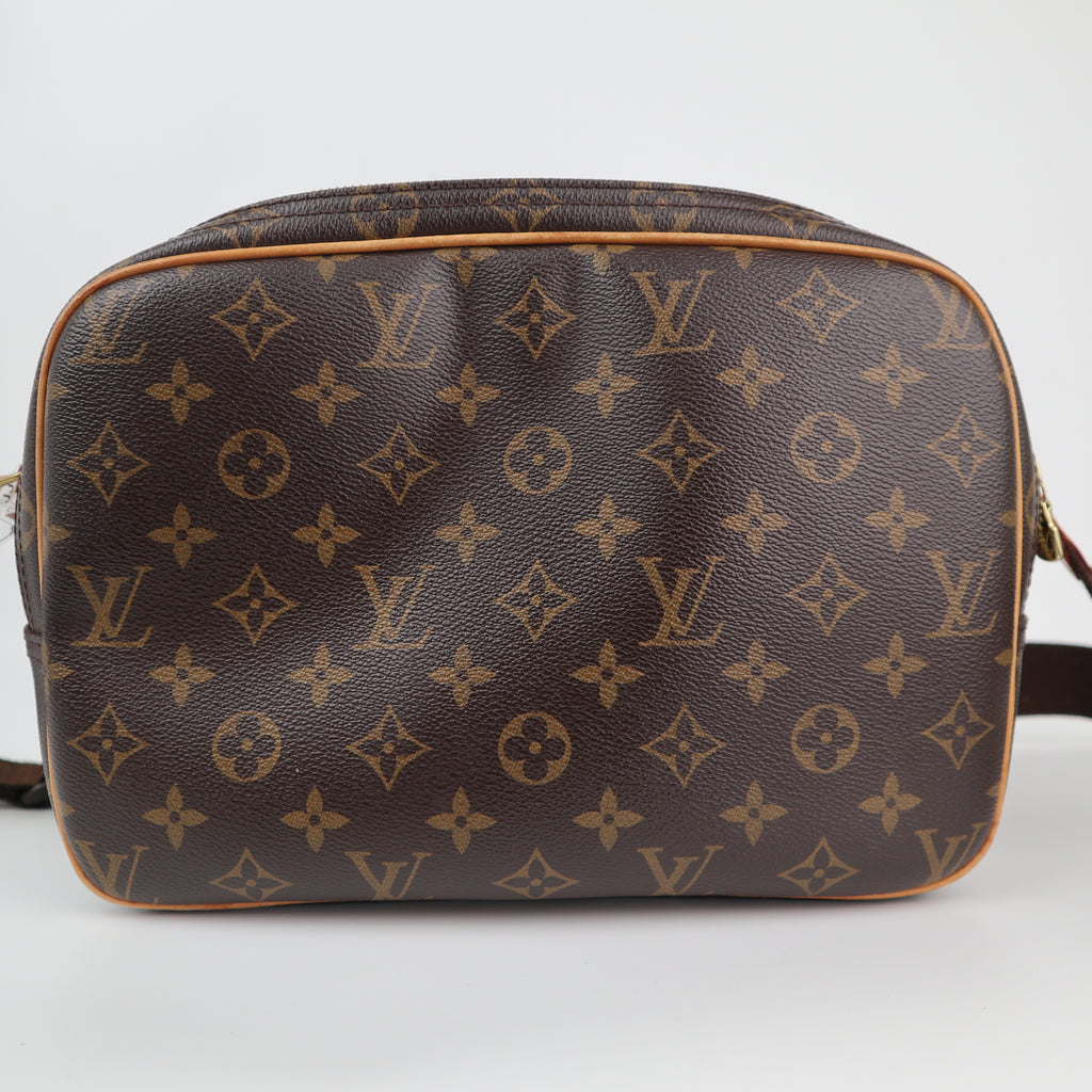Louis Vuitton Monogram Canvas Reporter PM Shoulder Bag C1775 | Pre-Owned Very Good Brown Monogram Canvas