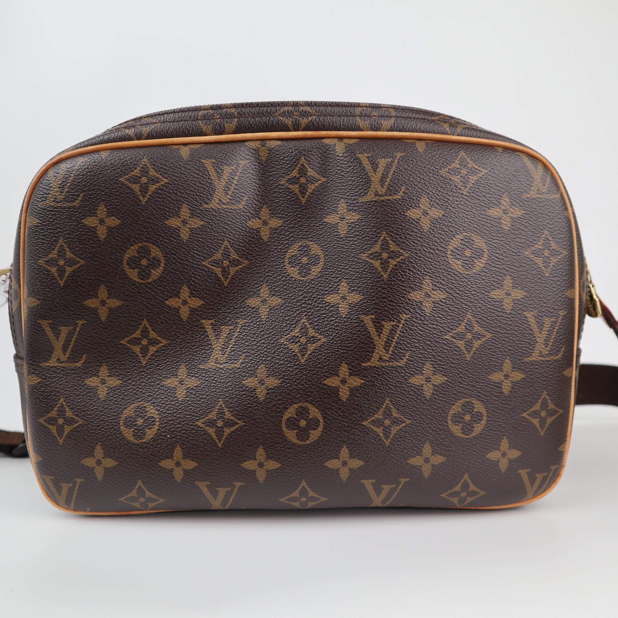 Louis Vuitton Monogram Canvas Reporter PM Shoulder Bag C1775 | Pre-Owned Very Good Brown Monogram Canvas