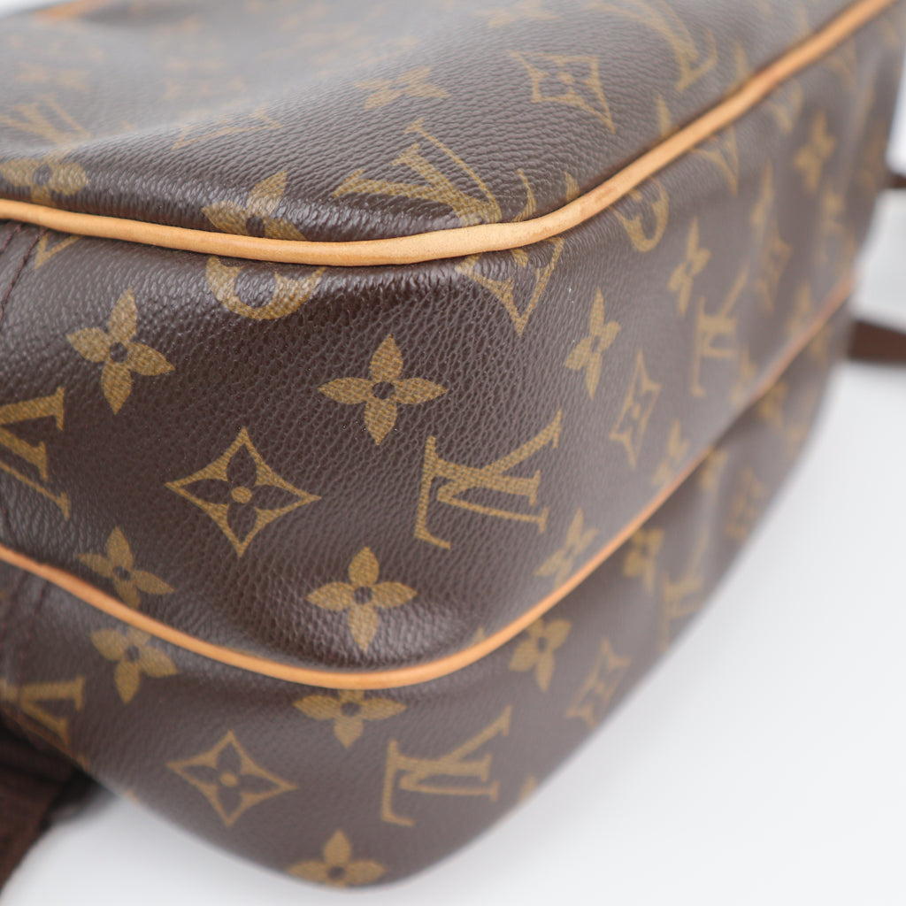 Louis Vuitton Monogram Canvas Reporter PM Shoulder Bag C1775 | Pre-Owned Very Good Brown Monogram Canvas