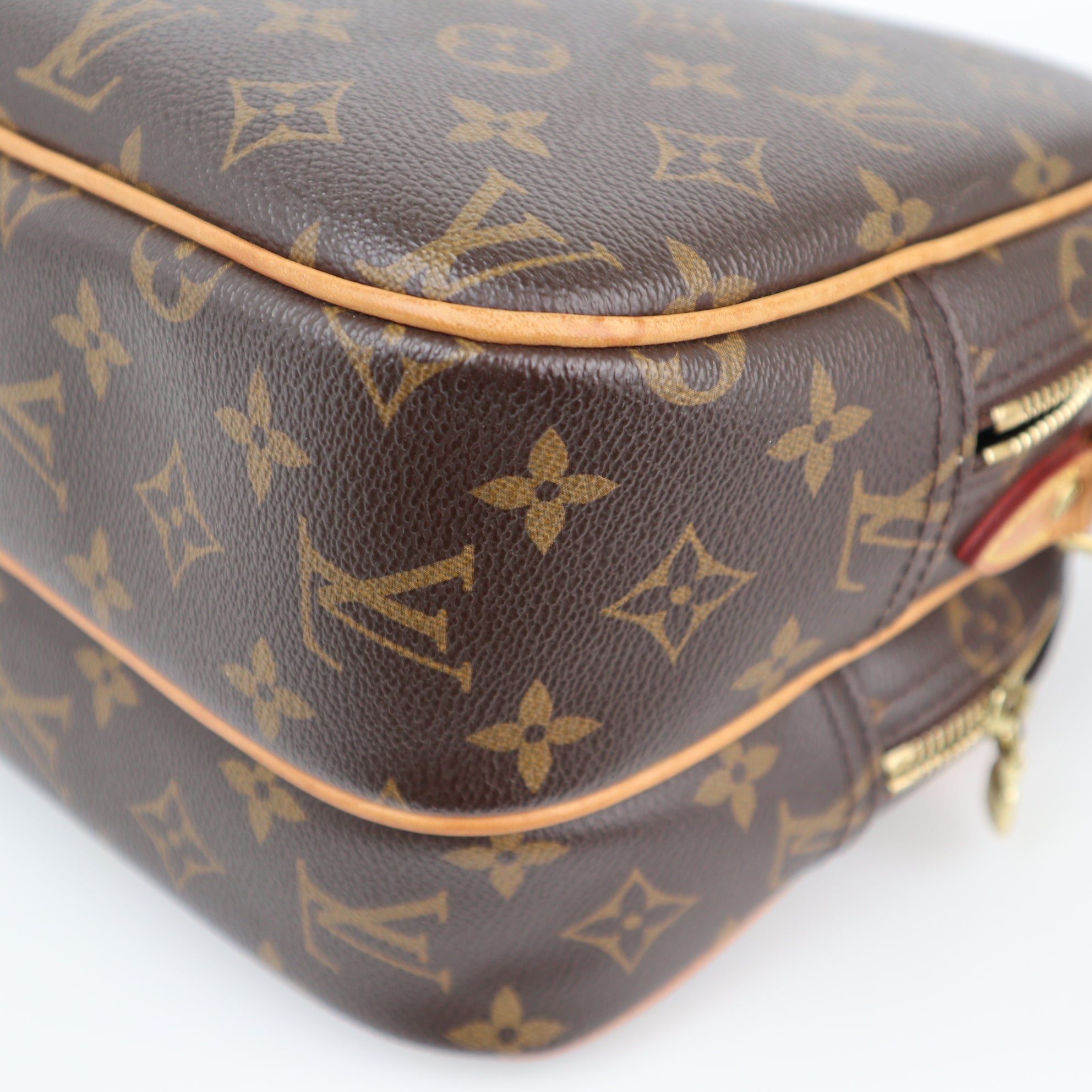 Louis Vuitton Monogram Canvas Reporter PM Shoulder Bag C1775 | Pre-Owned Very Good Brown Monogram Canvas