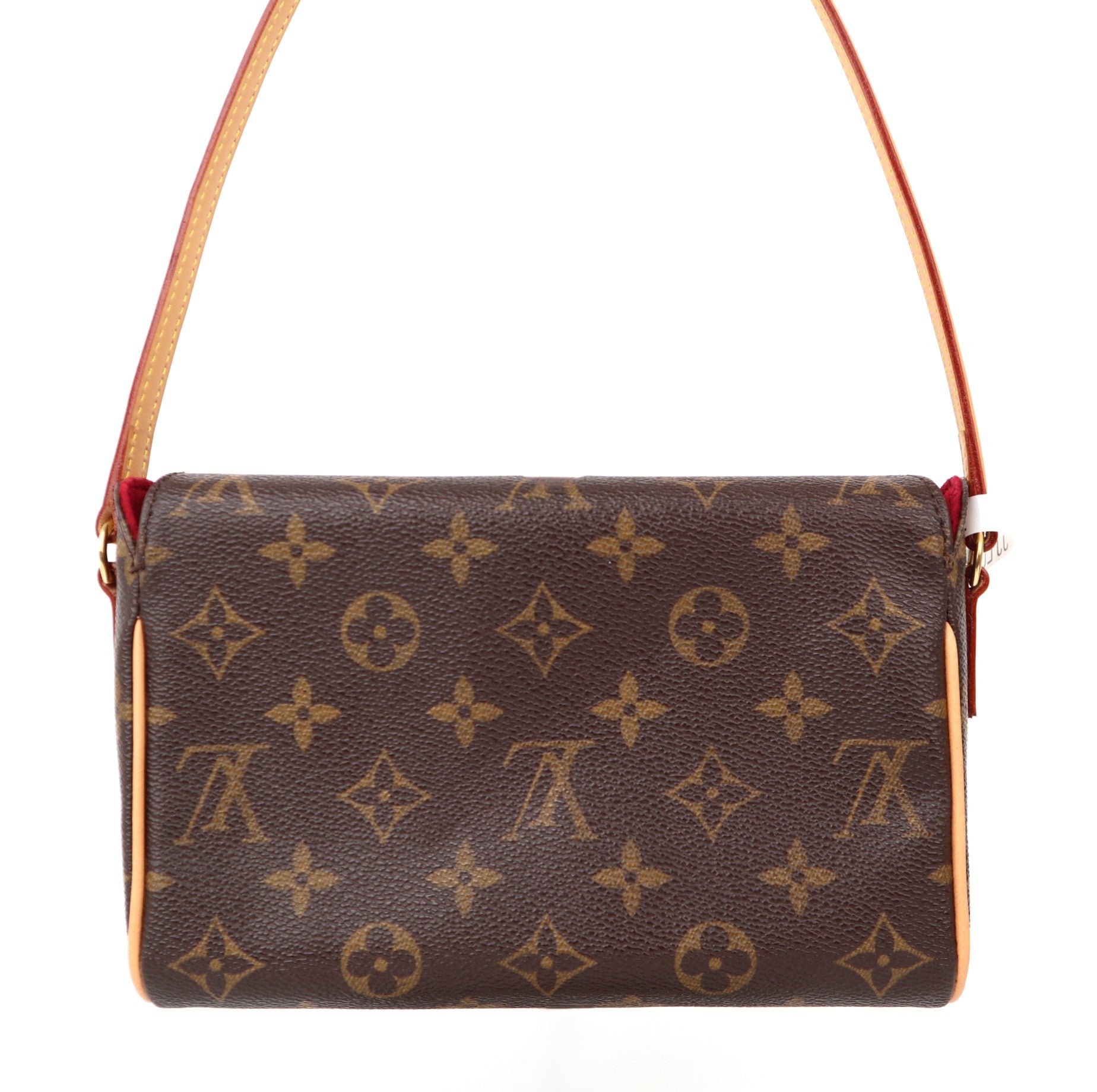 C1163 Louis Vuitton Brown Monogram Recital Bag-Pre Owned
