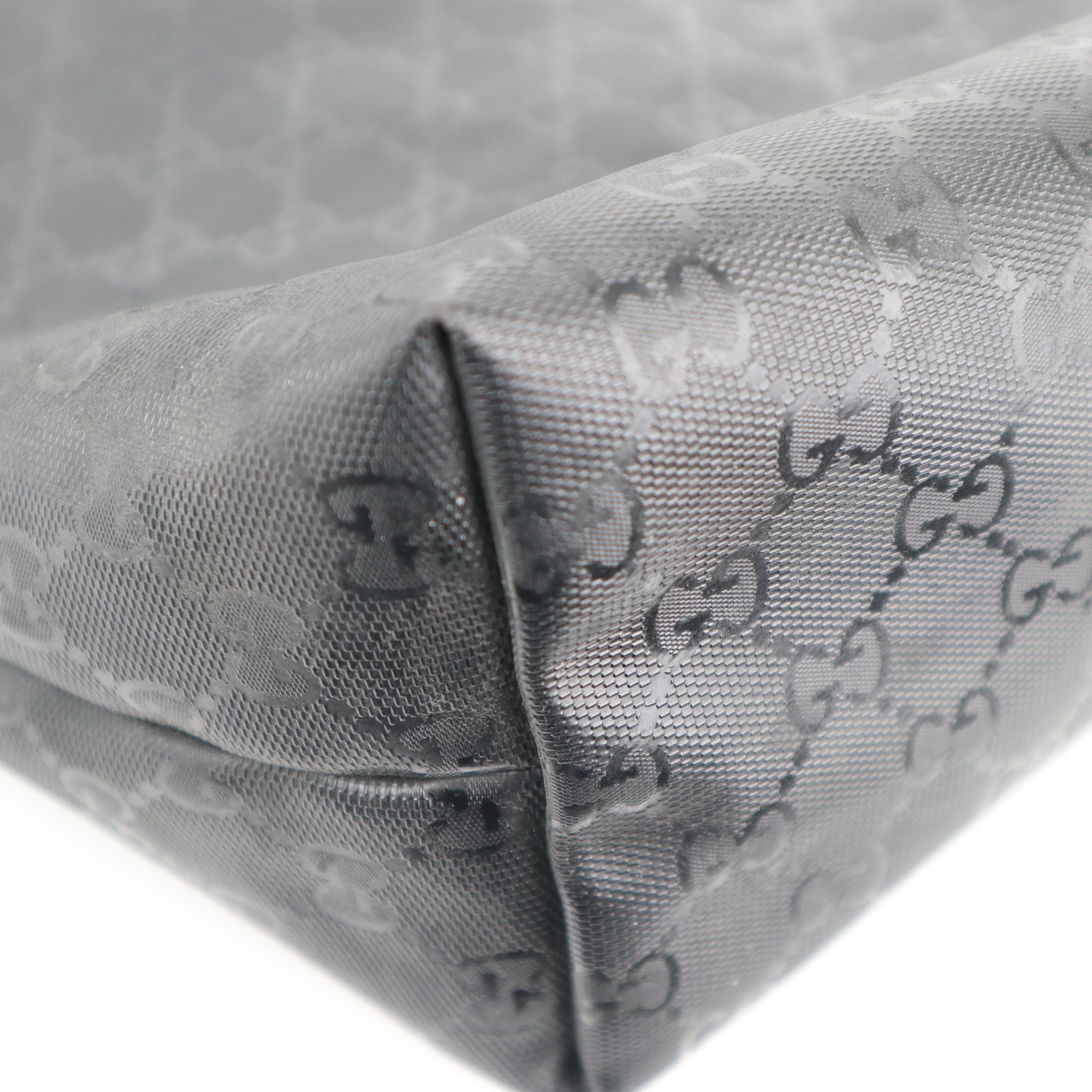 Gucci GG Imprime Monogram Tote Bag C1781 | Pre-Owned Excellent Brown Monogram, GG Canvas, Leather