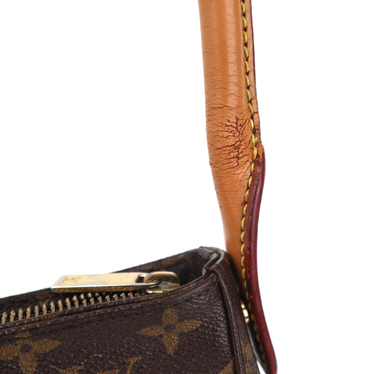 C2617R Louis Vuitton Shoulder Bag Monogram Looping MM | Pre-Owned Very Good Brown Monogram Canvas