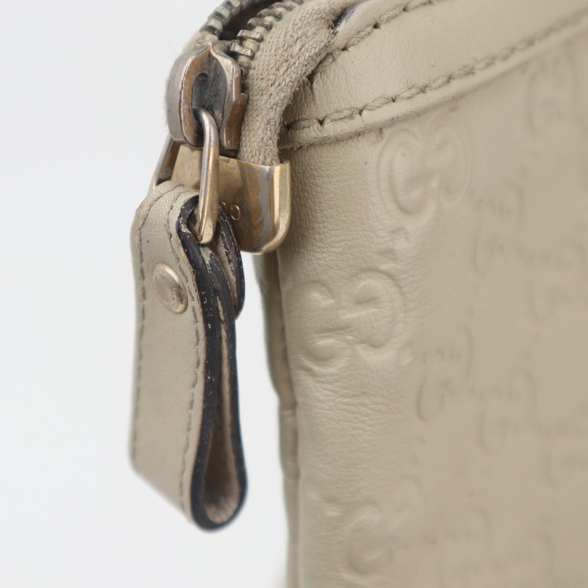C2620 Gucci Tote Bag Guccissima Lovely Heart | Pre-Owned Very Good Brown Guccissima Leather