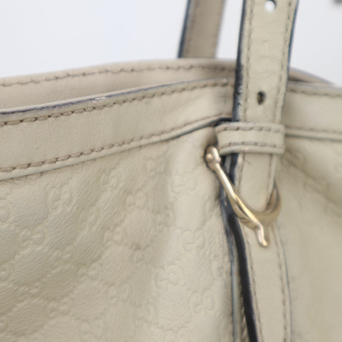 C2622R# Gucci Tote Bag Microguccissima Tote Bag | Pre-Owned Very Good Brown Microguccissima Leather