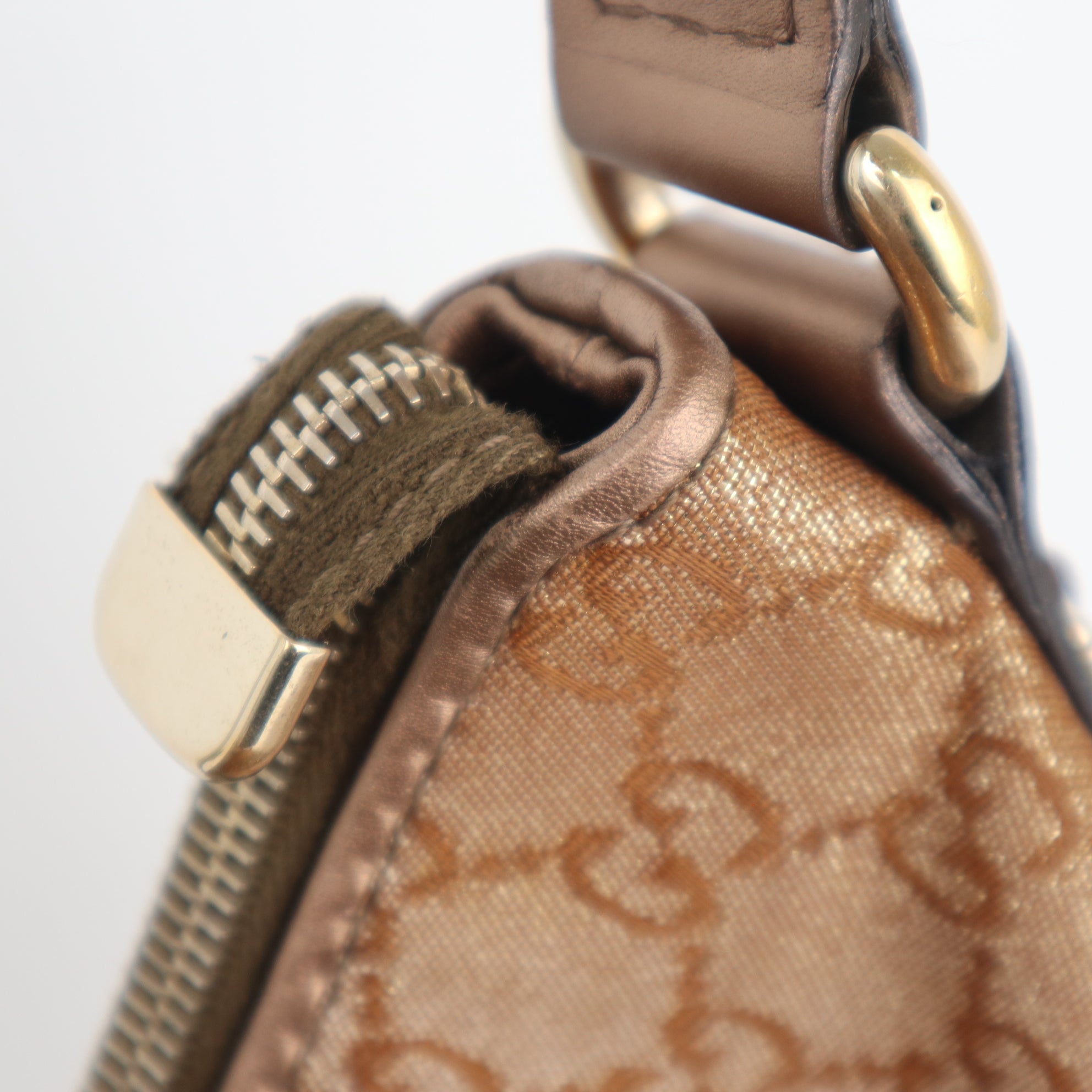 Gucci GG Lurex Heart Bit Hobo Shoulder Bag C1786 | Pre-Owned Very Good GG Lurex