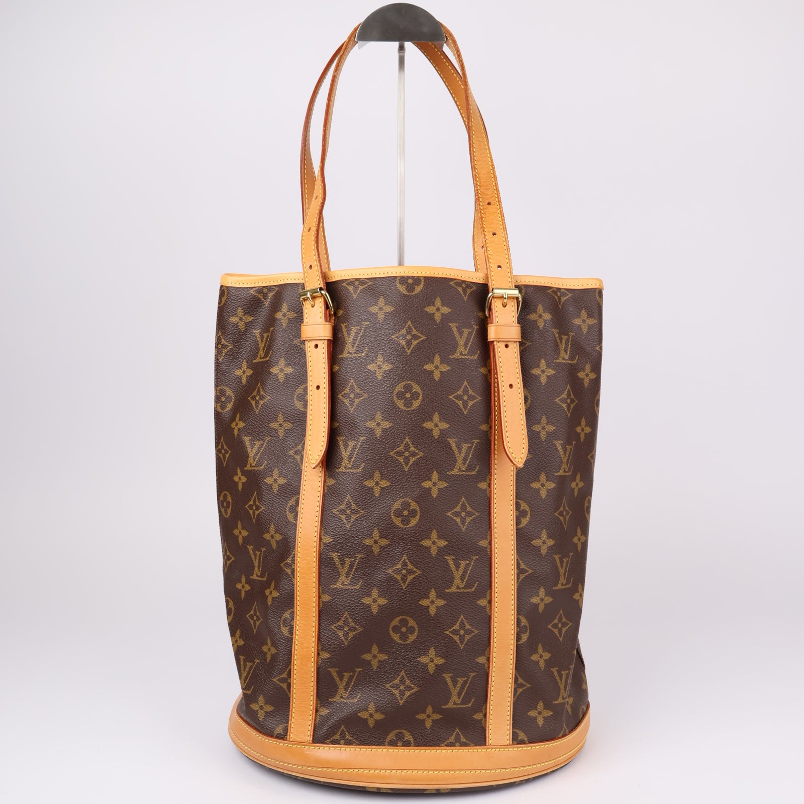 J1210-LOUIS VUITTON Monogram Canvas Large Bucket Bag W/O Accessories Pouch- Pre Owned