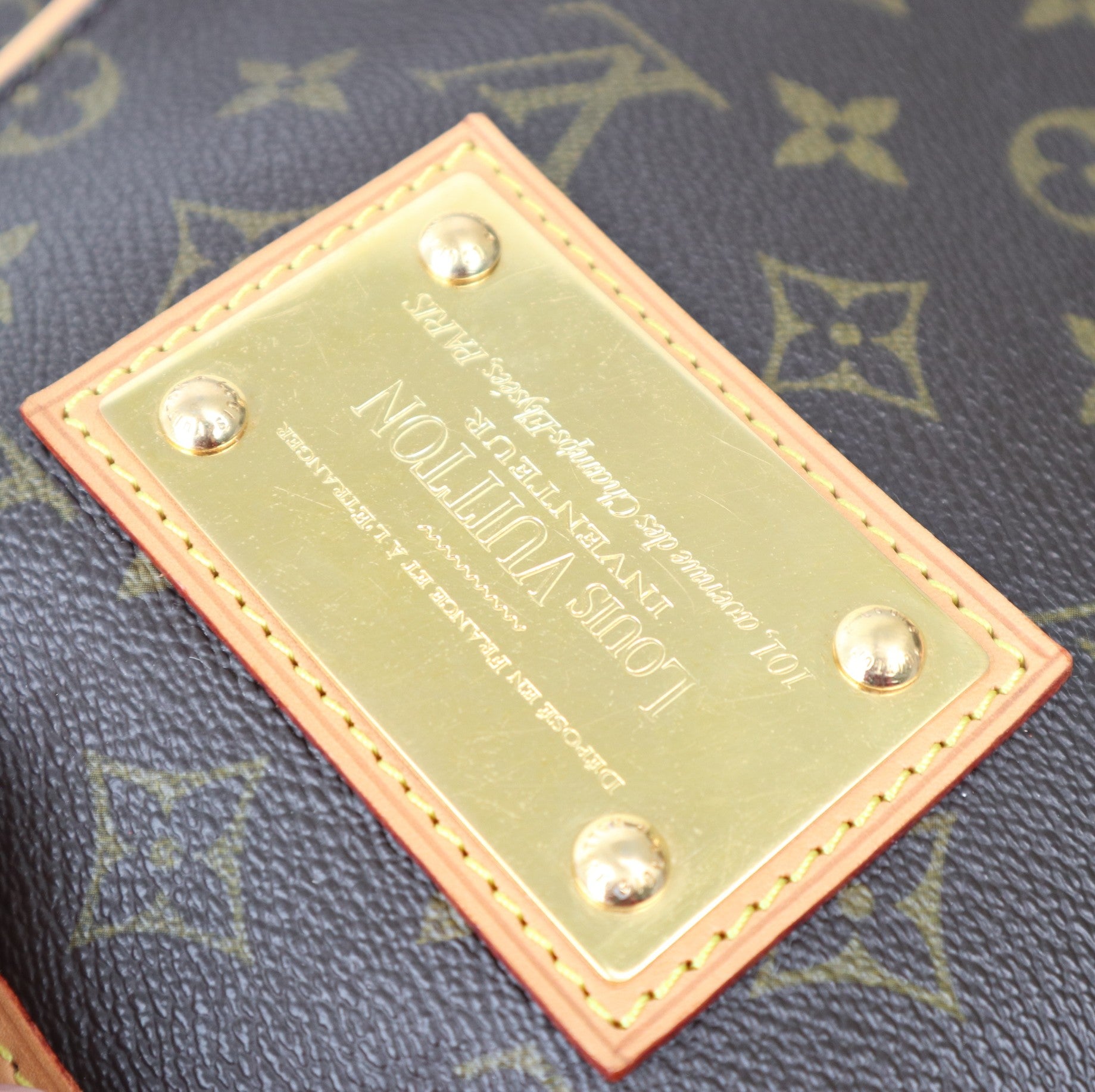 C1168 Louis Vuitton Monogram Canvas Galliera PM Bag-Pre Owned