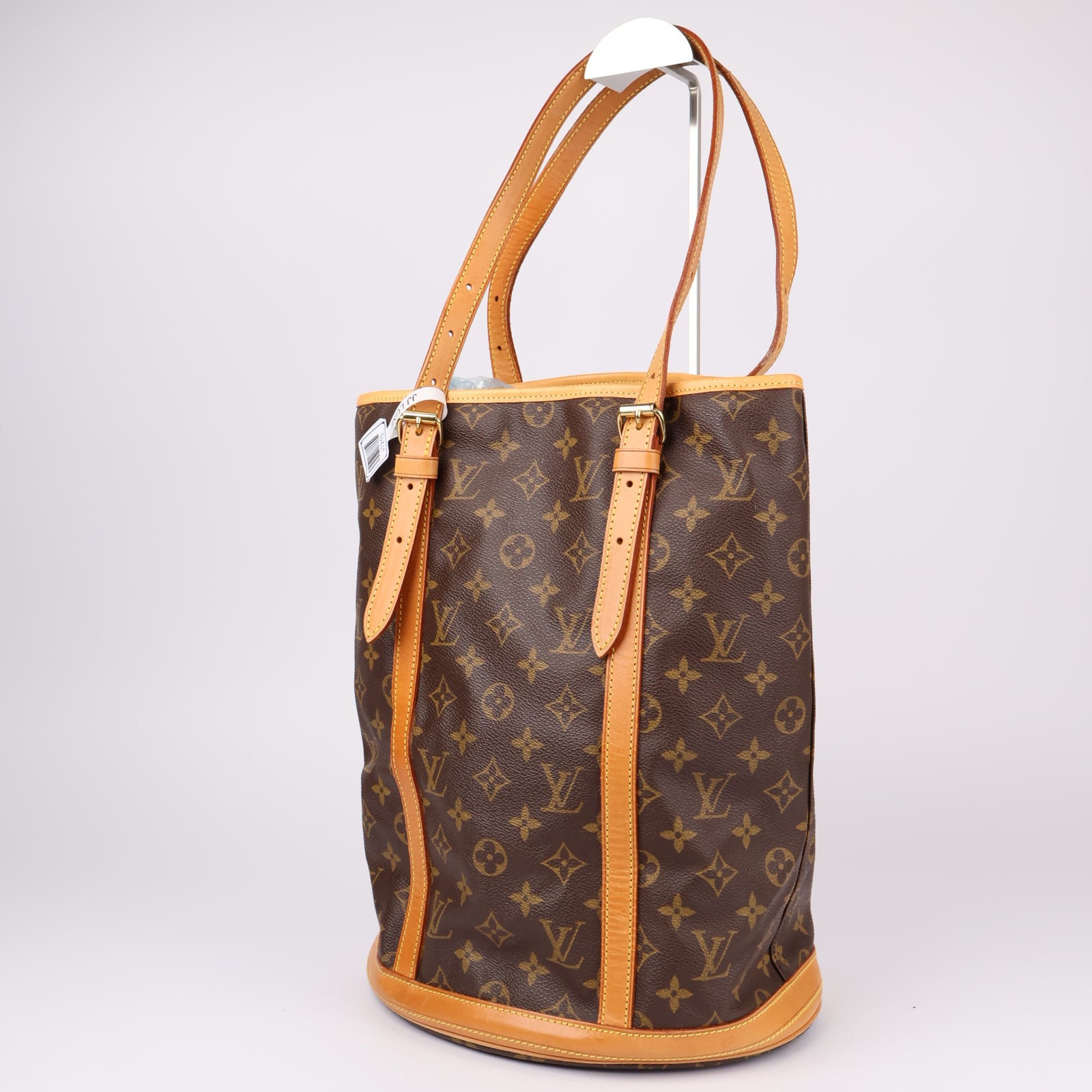 J1210-LOUIS VUITTON Monogram Canvas Large Bucket Bag W/O Accessories Pouch- Pre Owned