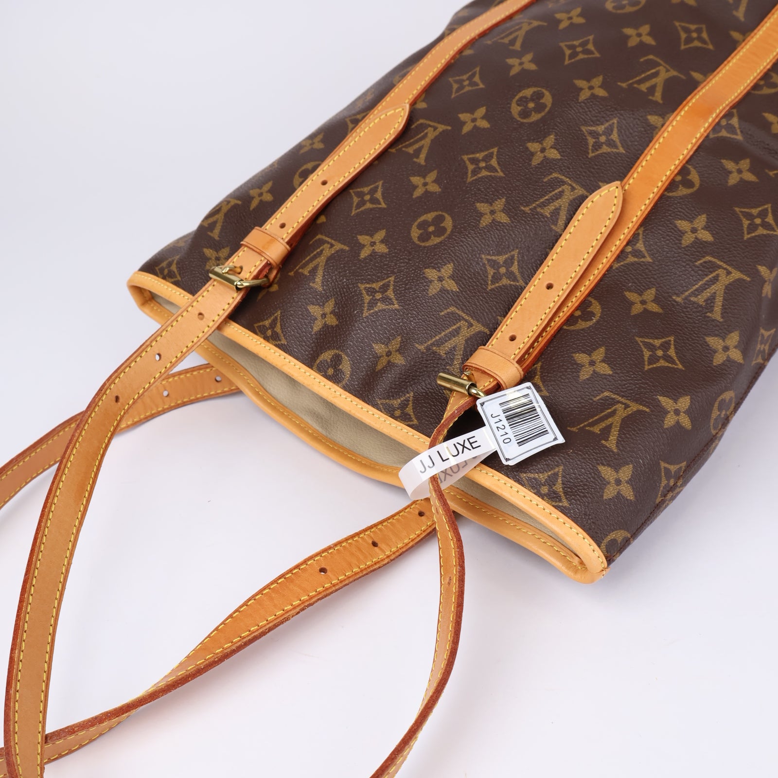 J1210-LOUIS VUITTON Monogram Canvas Large Bucket Bag W/O Accessories Pouch- Pre Owned