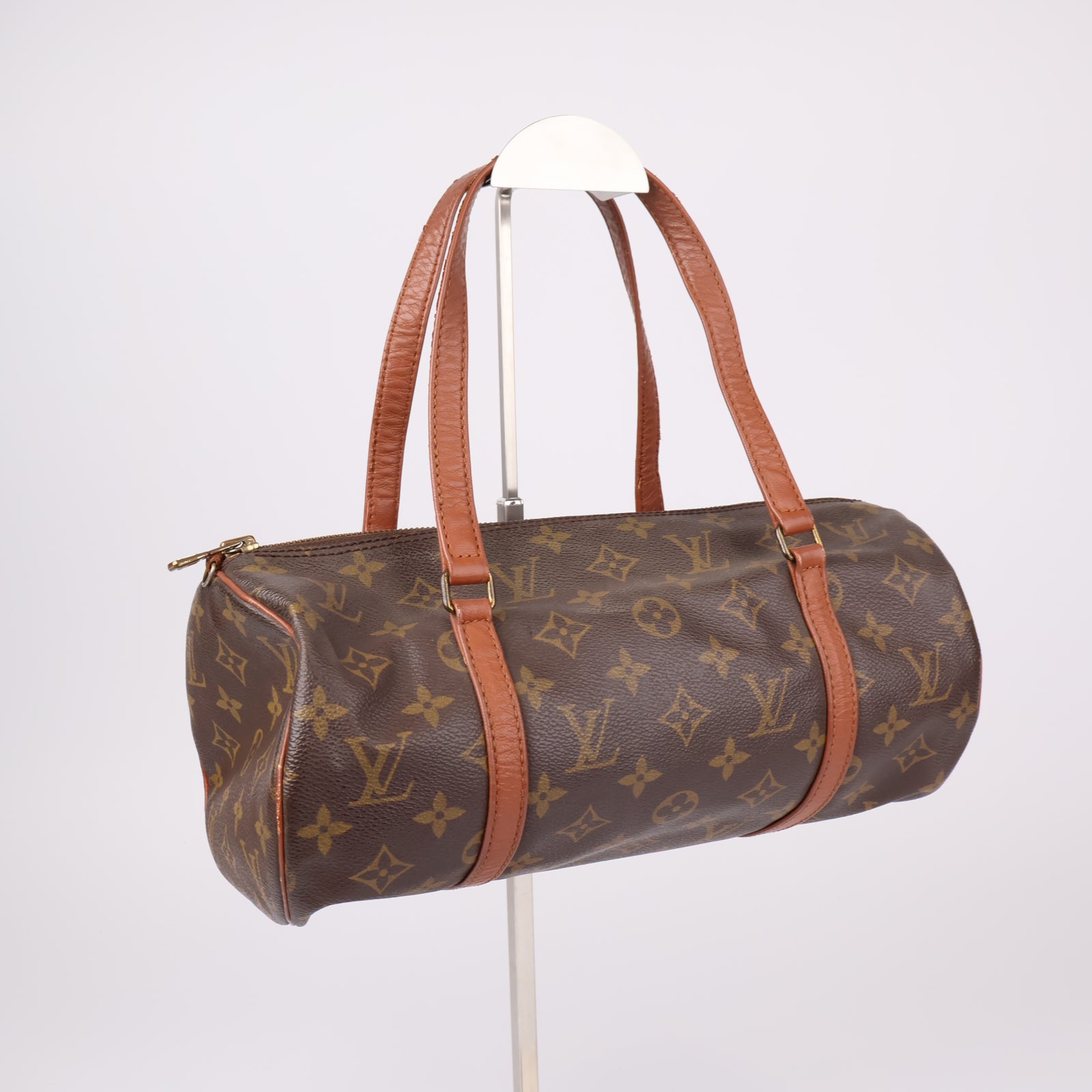 J1220-Monogram Papillon 30 Hand Bag Vintage- Pre Owned