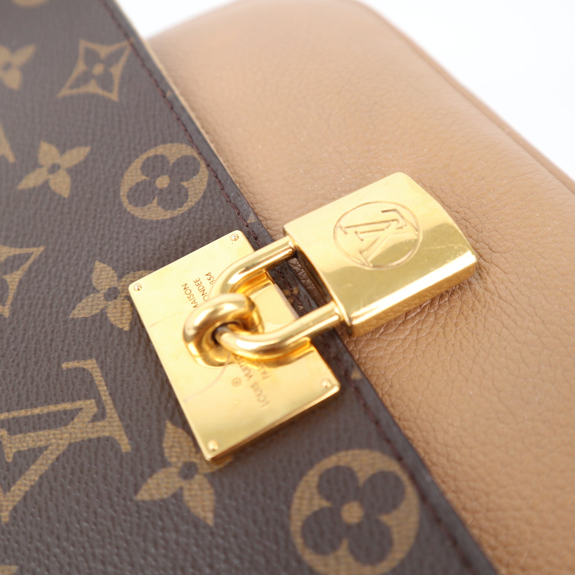 C1170 Louis Vuitton Monogram Canvas Marignan Messenger Bag-Pre Owned
