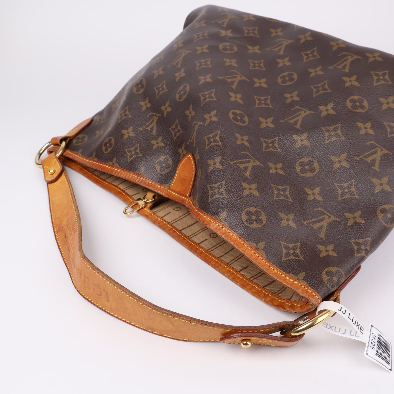 J1225-Louis Vuitton Delightful MM Monogram Tote- Pre Owned