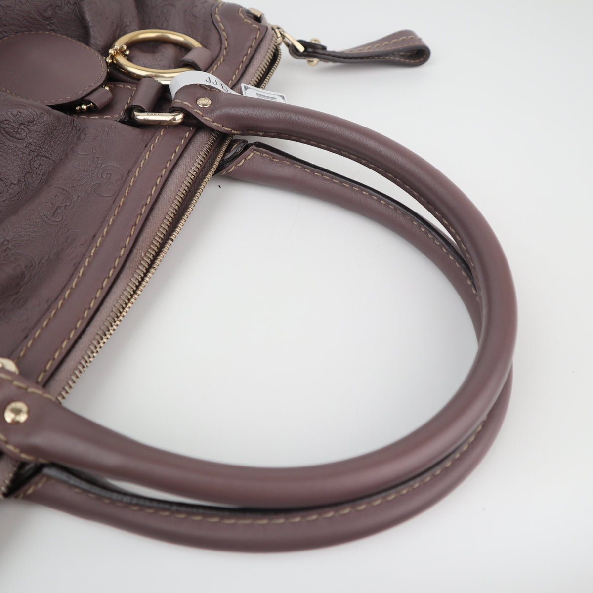 C2629# Gucci Shoulder Bag Guccissima Sukey 2-Way | Pre-Owned Excellent Brown Guccissima Leather