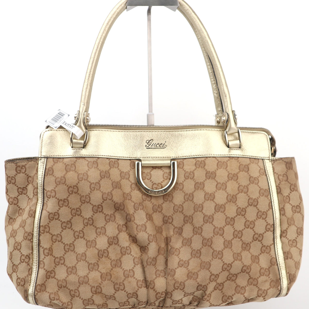 C2631 Gucci Tote Bag Abbey D-Ring | Pre-Owned Very Good Leather