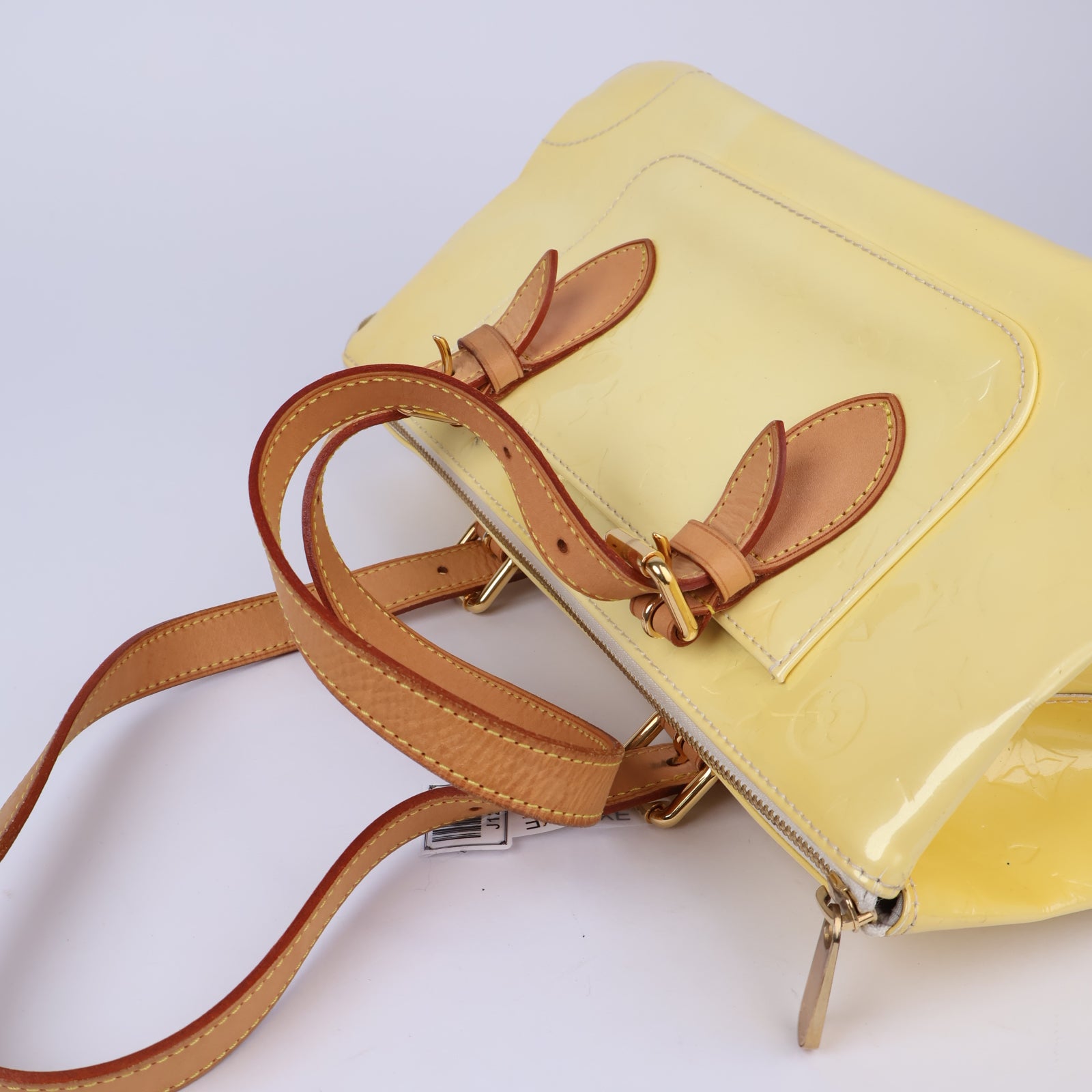 J1223-LOUIS VUITTON Perle Monogram Vernis Rosewood Bag- Pre Owned