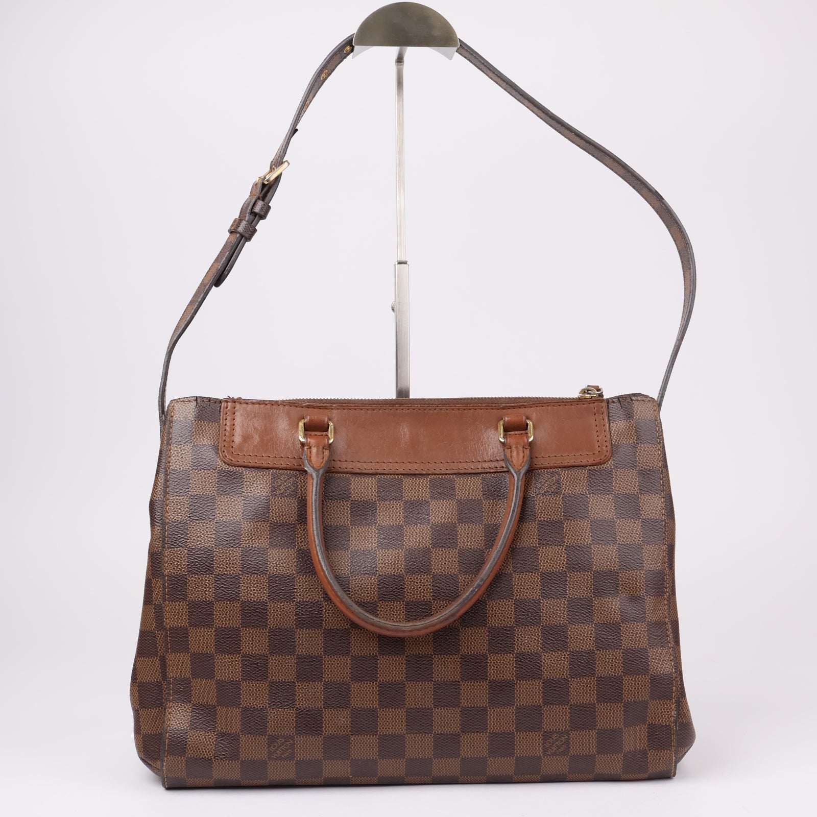 J1218-Louis Vuitton Damier Ebene Greenwich Bag-- Pre Owned