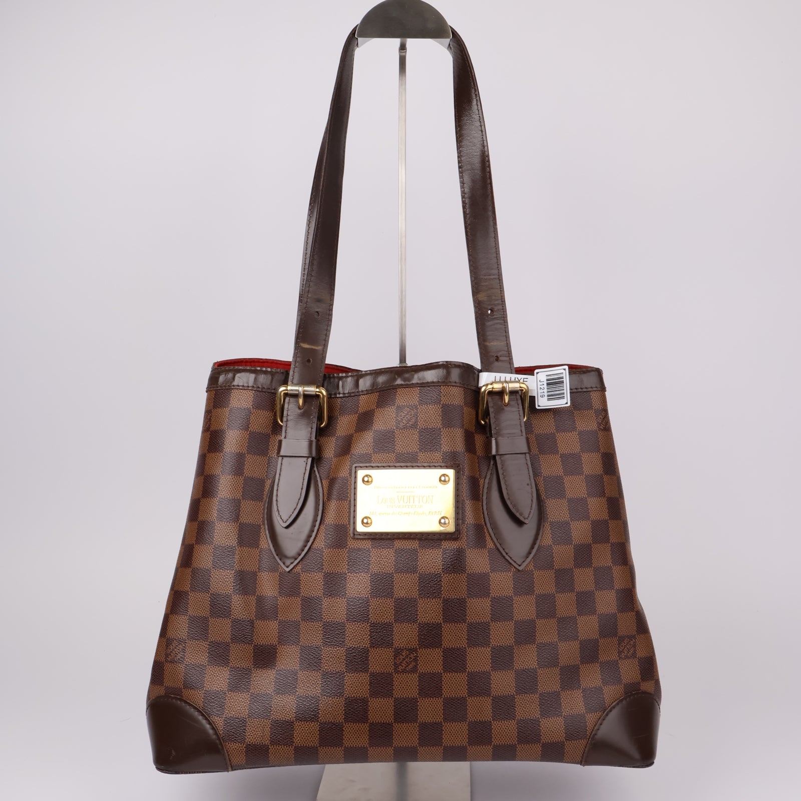 J1219-LOUIS VUITTON Damier Canvas Hampstead MM Bag- Pre Owned