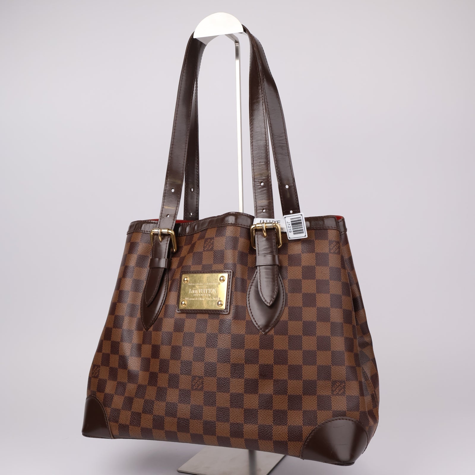 J1219-LOUIS VUITTON Damier Canvas Hampstead MM Bag- Pre Owned