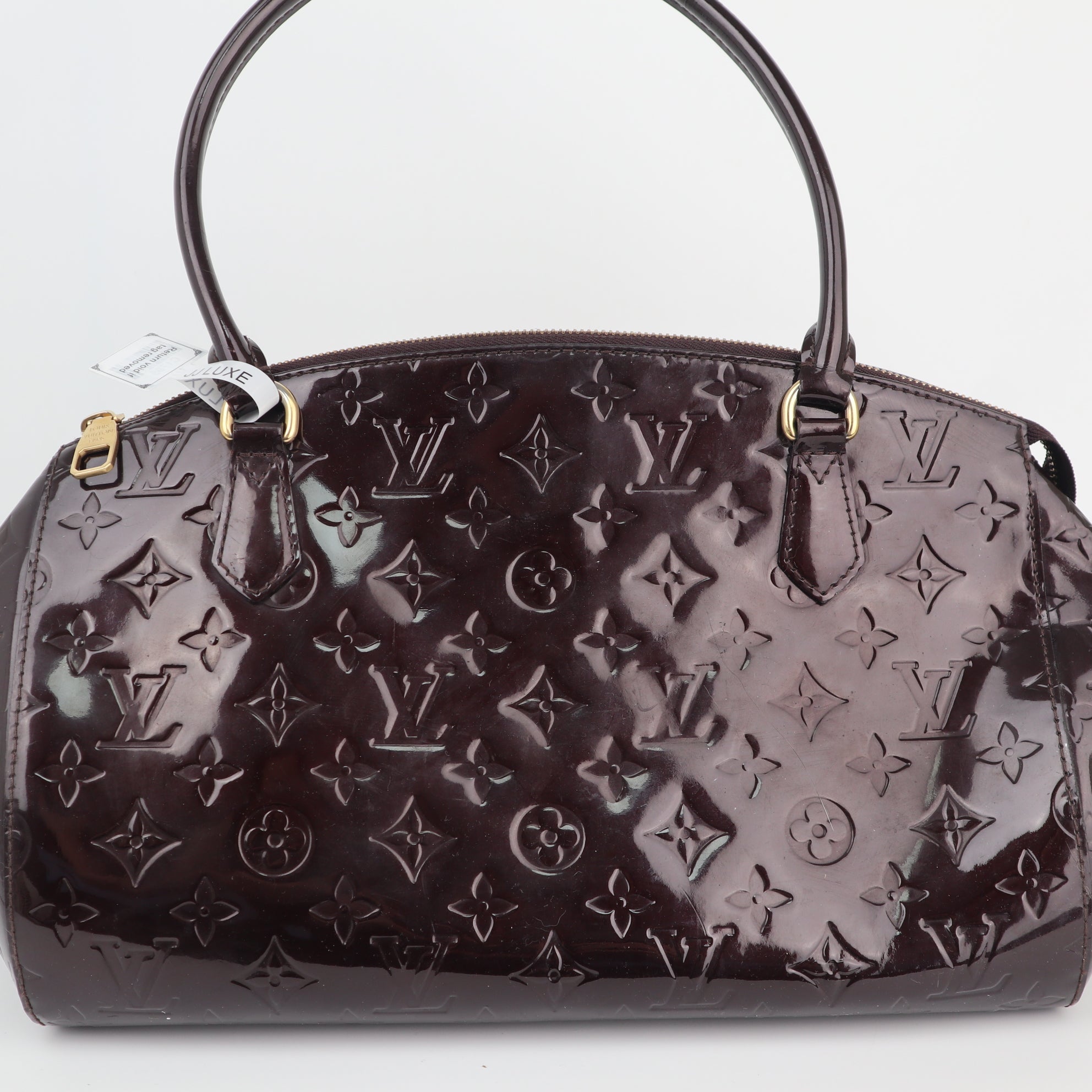 Louis Vuitton Monogram Vernis Sherwood Shoulder Bag C1795 | Pre-Owned Very Good Brown Monogram, Vernis Canvas, Leather