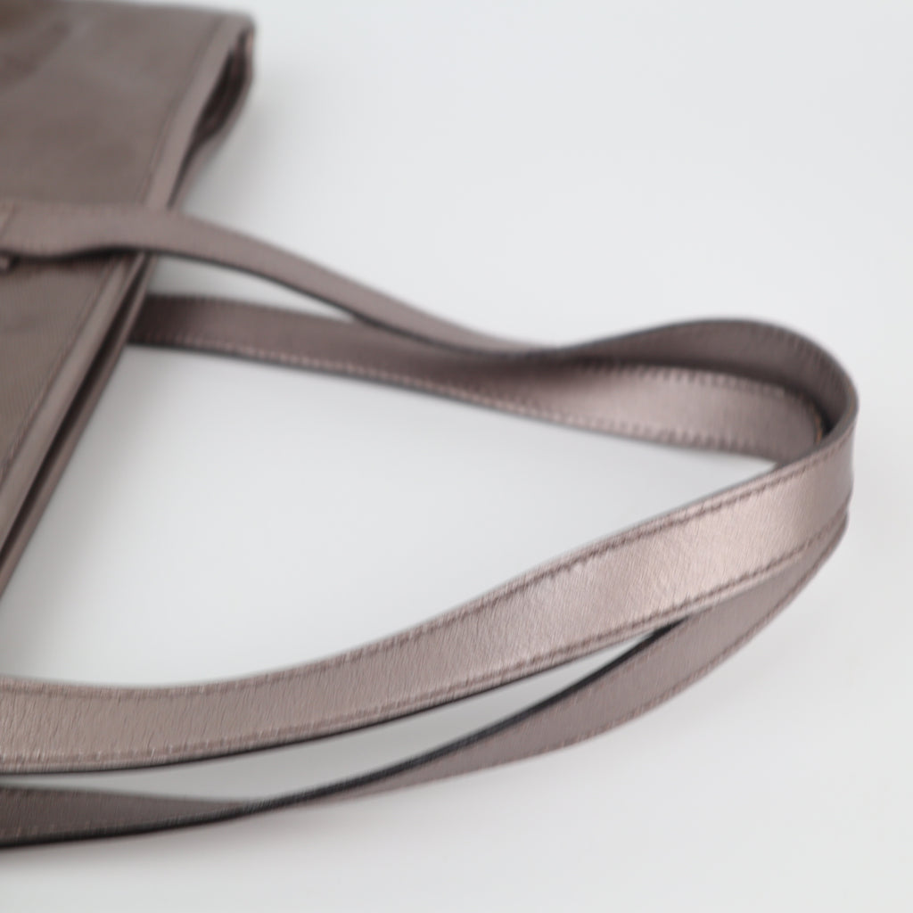 C2635 Gucci Tote Bag GG Imprimé PVC Medium light purple | Pre-Owned Very Good Light Purple GG monogram PVC, Canvas