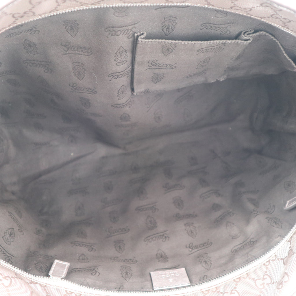 C2635 Gucci Tote Bag GG Imprimé PVC Medium light purple | Pre-Owned Very Good Light Purple GG monogram PVC, Canvas