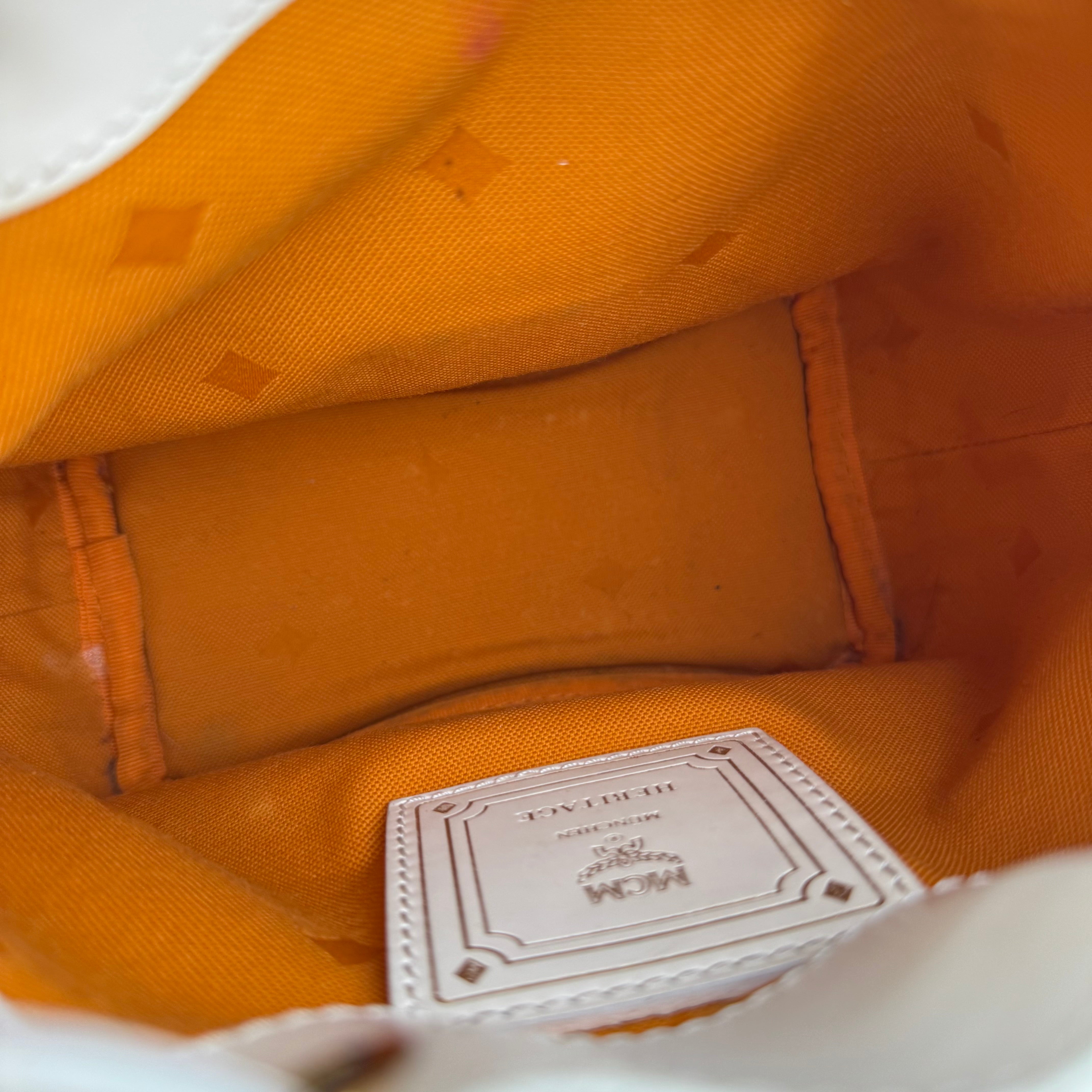 J3530 MCM Dessau Mini Bucket Bag- Pre Owned