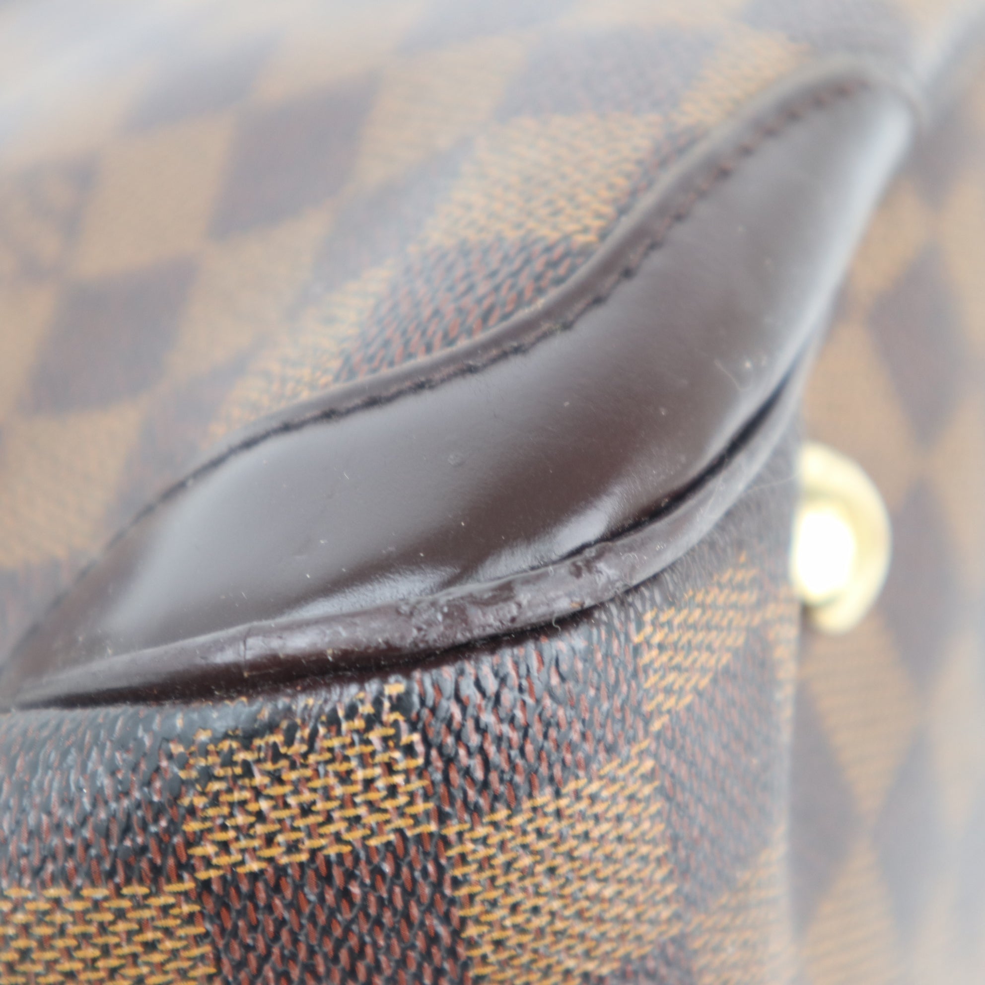 Louis Vuitton Damier Ebene Verona MM Shoulder Bag C1796 | Pre-Owned Very Good Brown Damier Ebene Canvas
