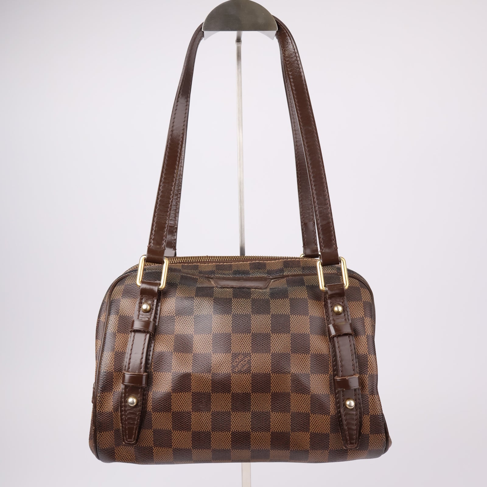 J1213-Louis Vuitton Damier Rivington PM Bag- Pre Owned