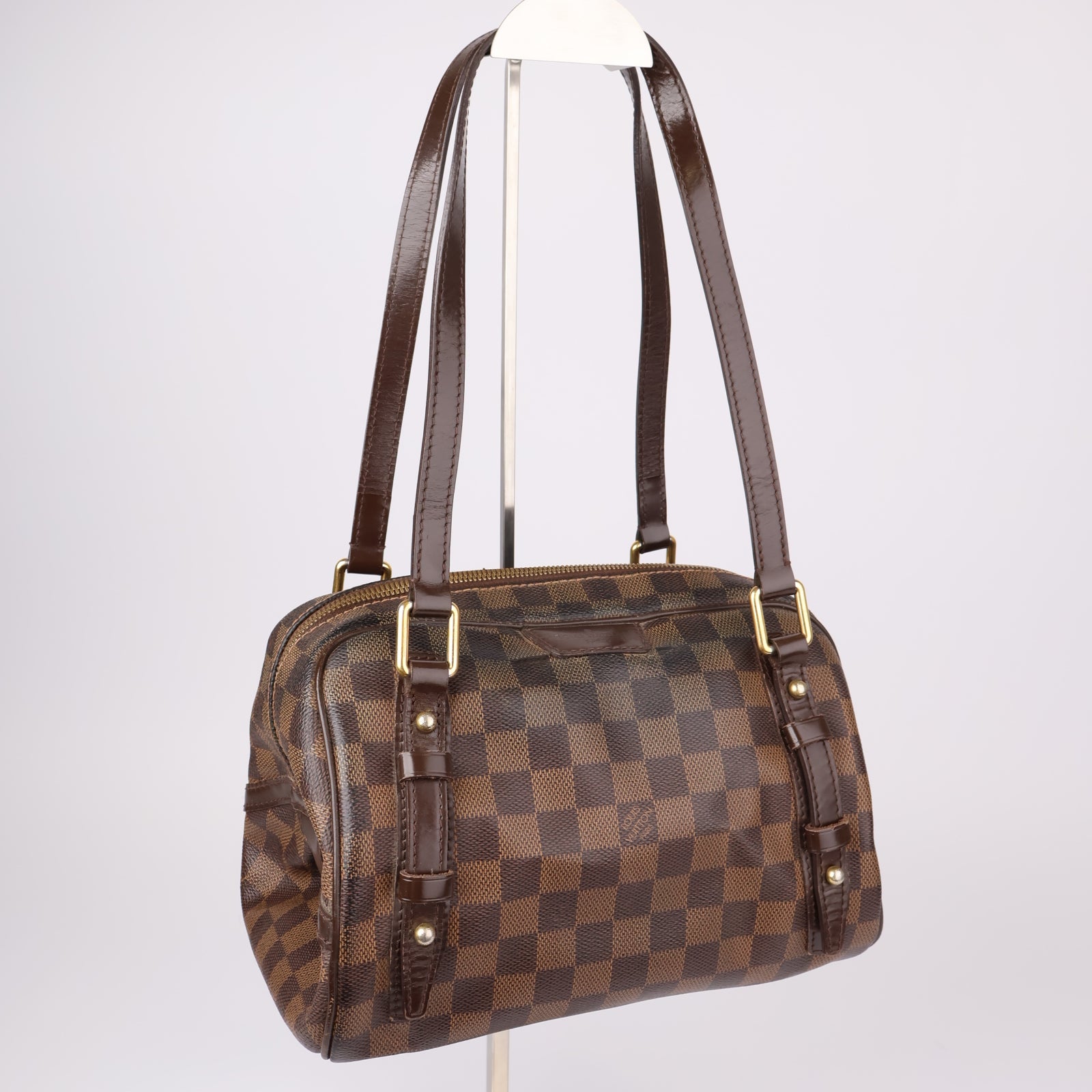 J1213-Louis Vuitton Damier Rivington PM Bag- Pre Owned