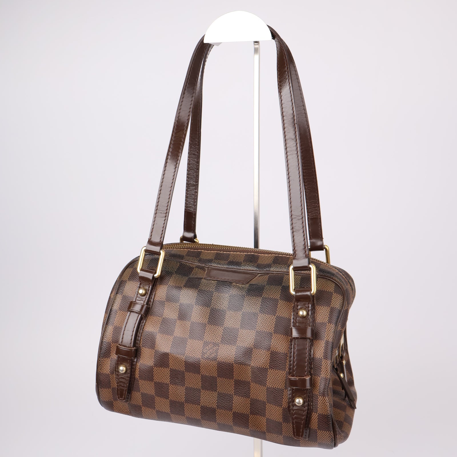 J1213-Louis Vuitton Damier Rivington PM Bag- Pre Owned