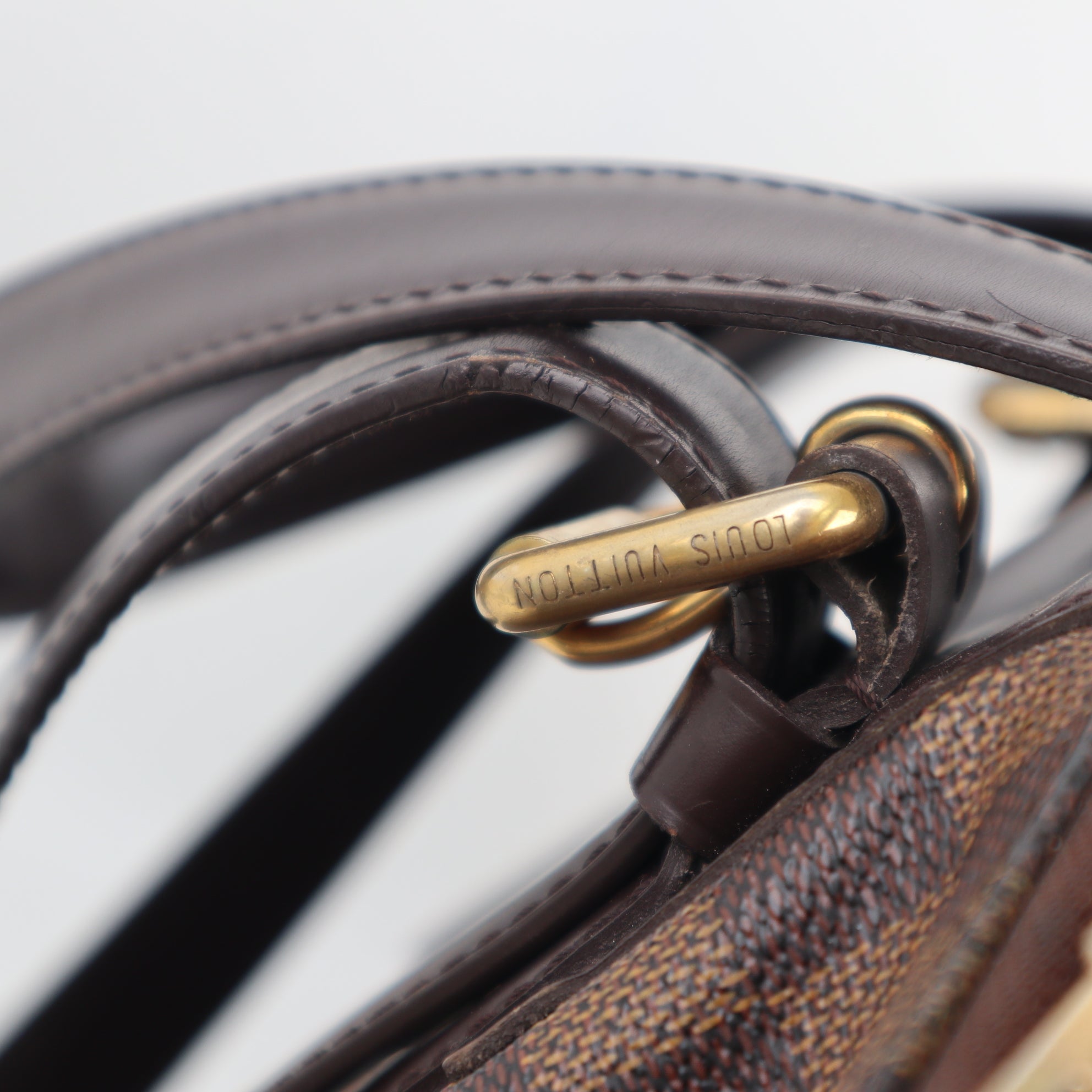 Louis Vuitton Damier Ebene Verona MM Shoulder Bag C1796 | Pre-Owned Very Good Brown Damier Ebene Canvas